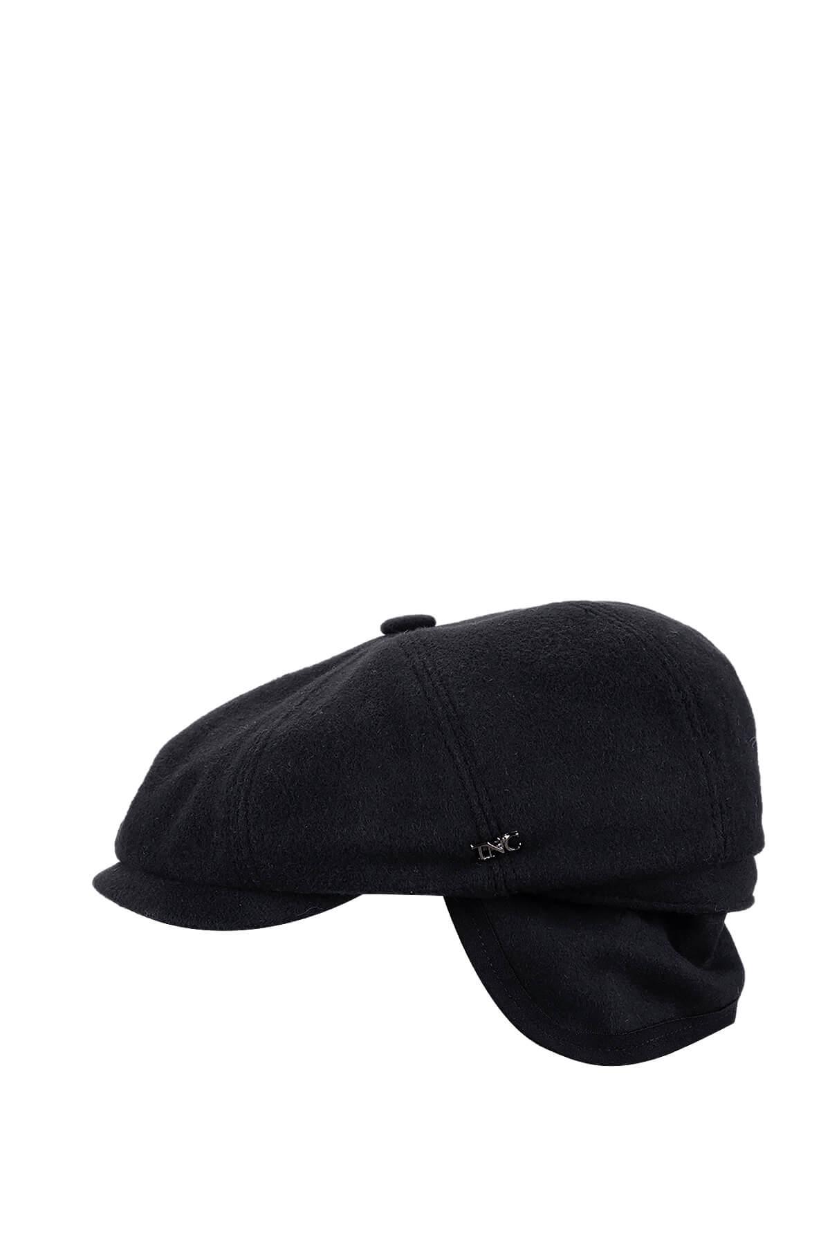 Tamer Tanca Erkek Tekstil Siyah London Şapka