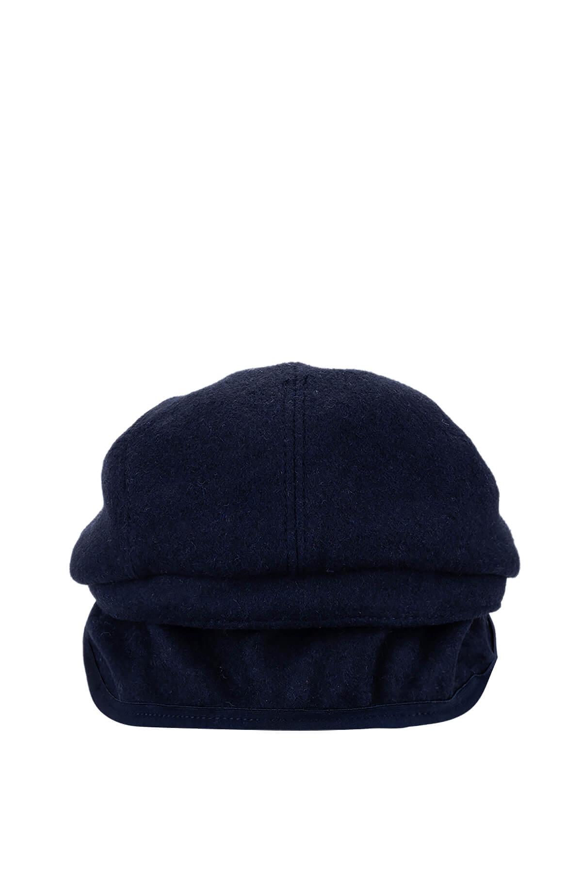 Tamer Tanca Erkek Tekstil Lacivert London Şapka