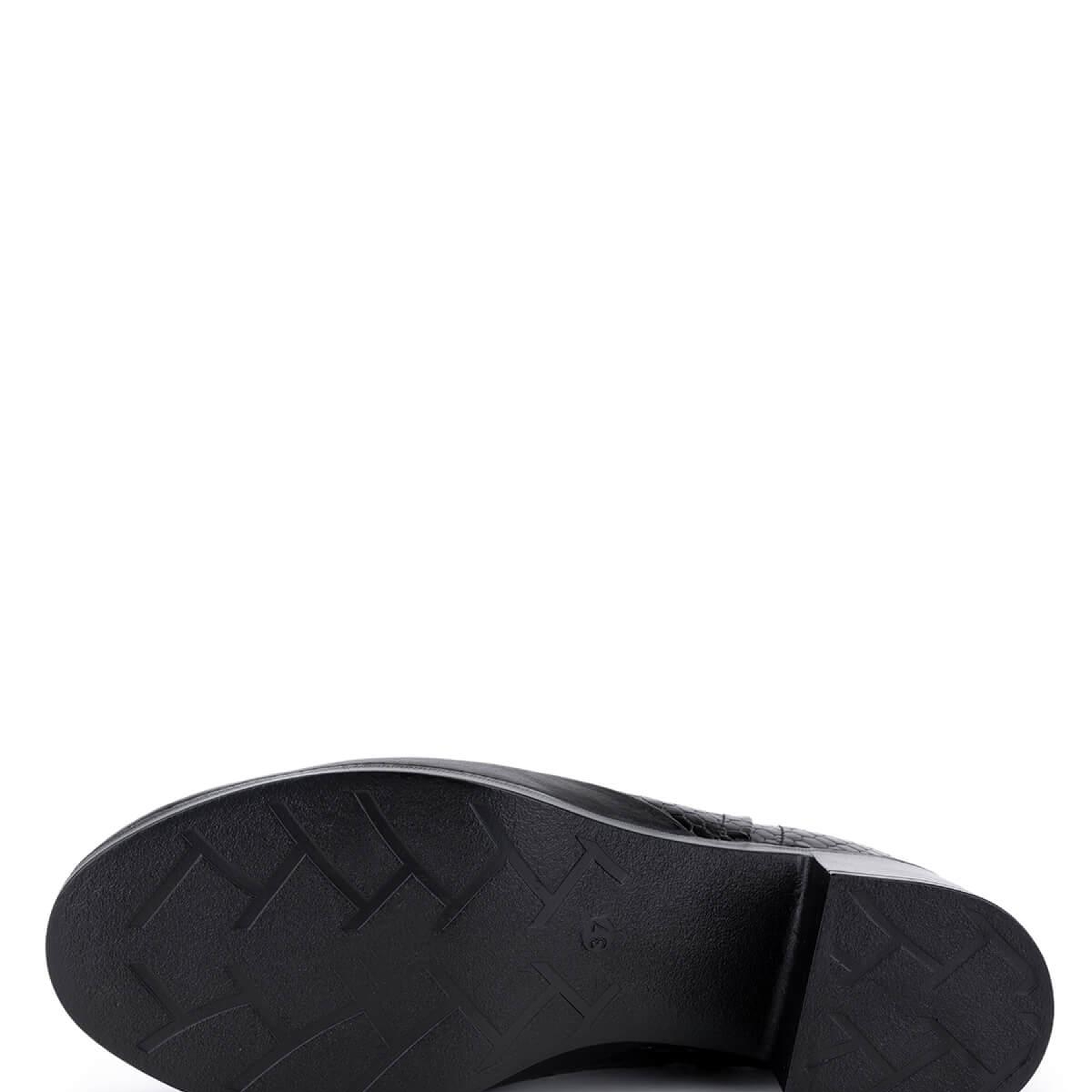 Tamer Tanca Kadın Hakiki Deri Siyah Bmb Topuklu Bot