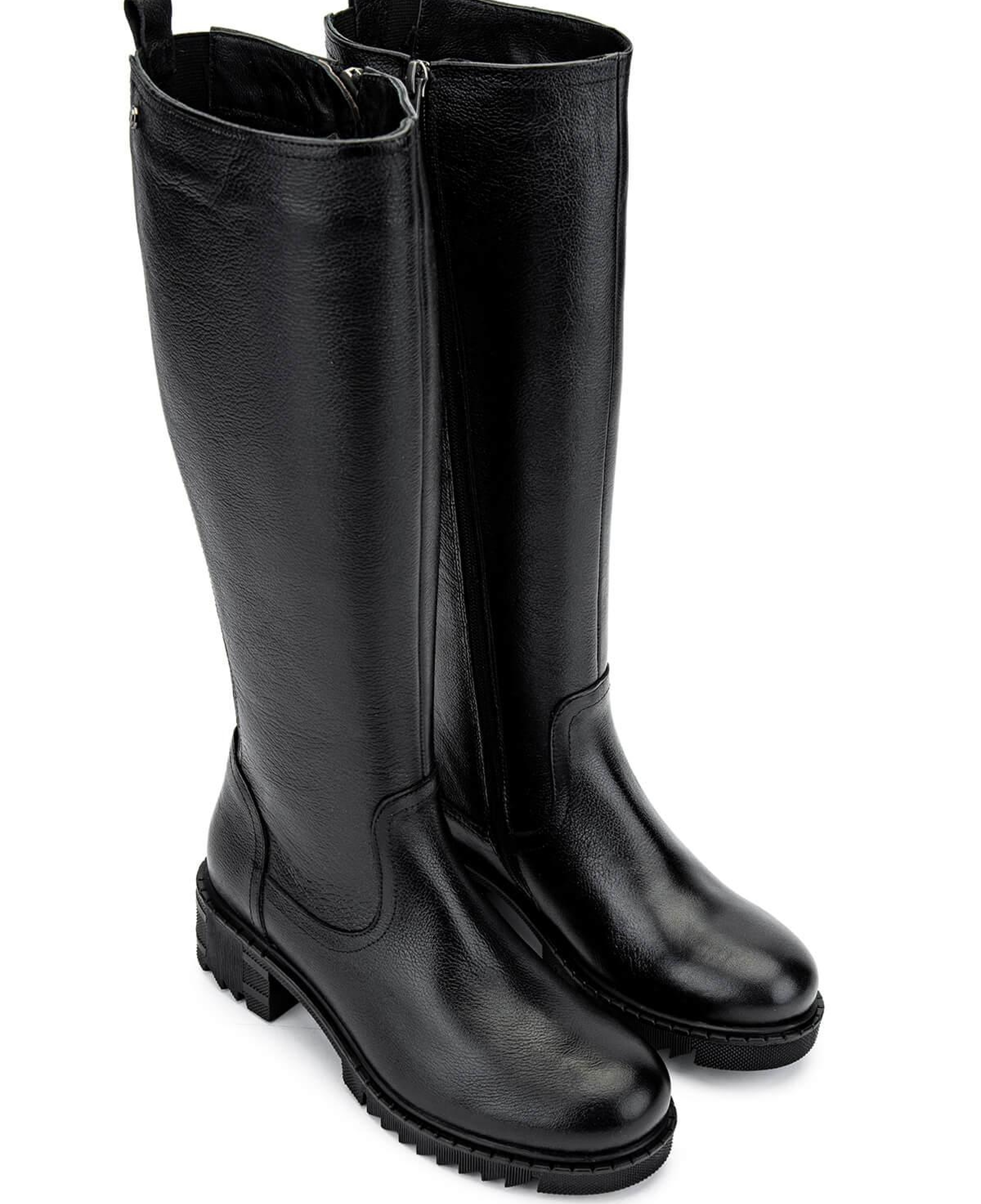 Tamer Tanca Kadın Hakiki Deri Siyah Casual Çizme