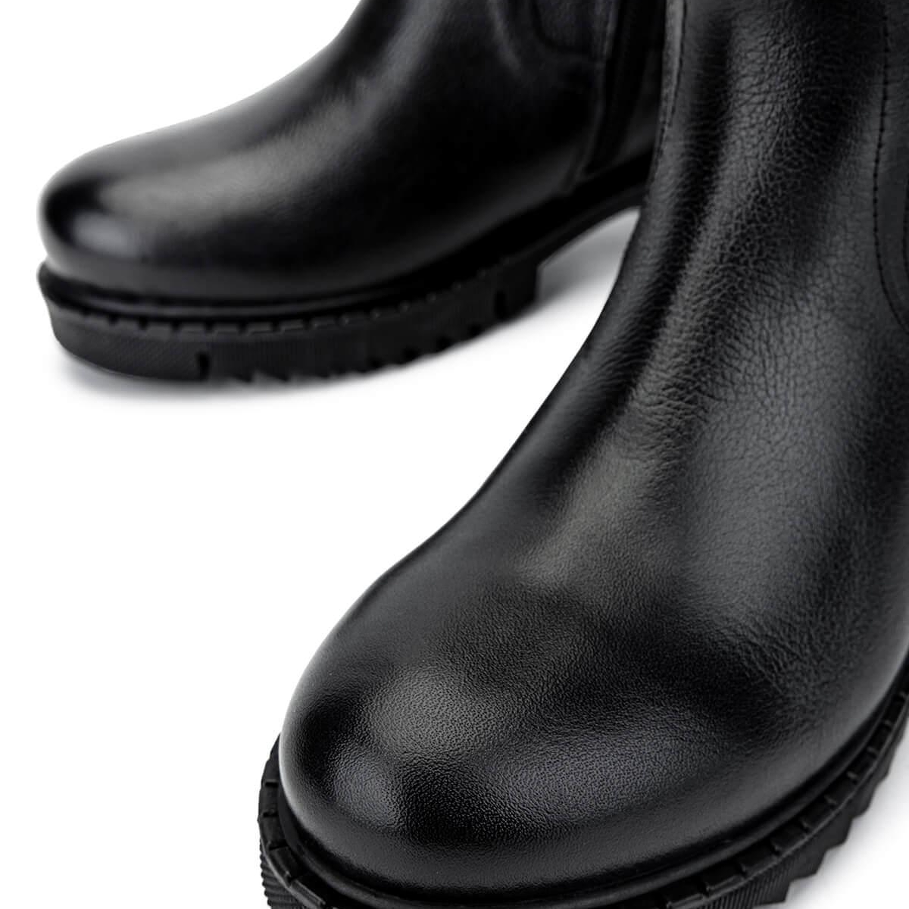 Tamer Tanca Kadın Hakiki Deri Siyah Casual Çizme