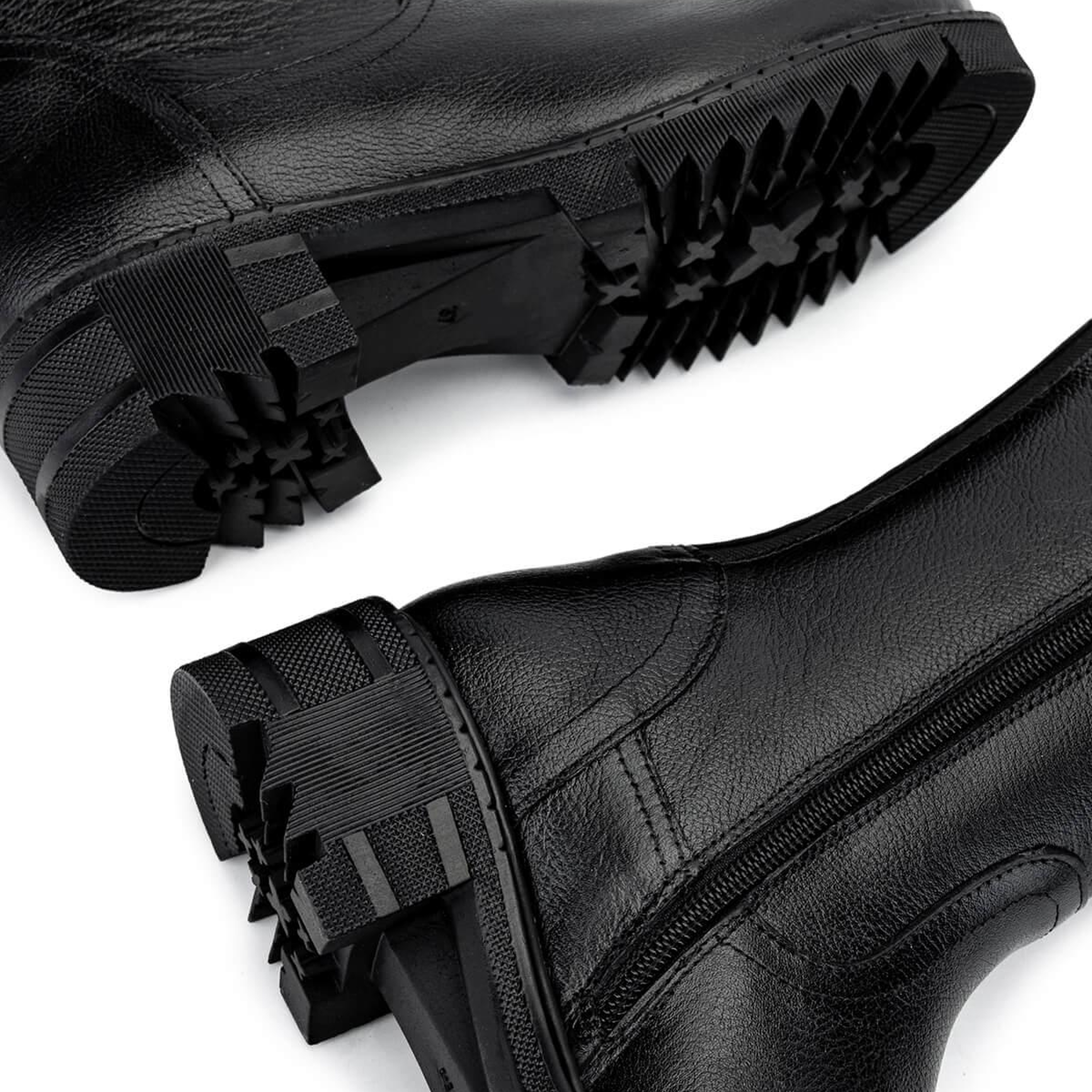 Tamer Tanca Kadın Hakiki Deri Siyah Casual Çizme