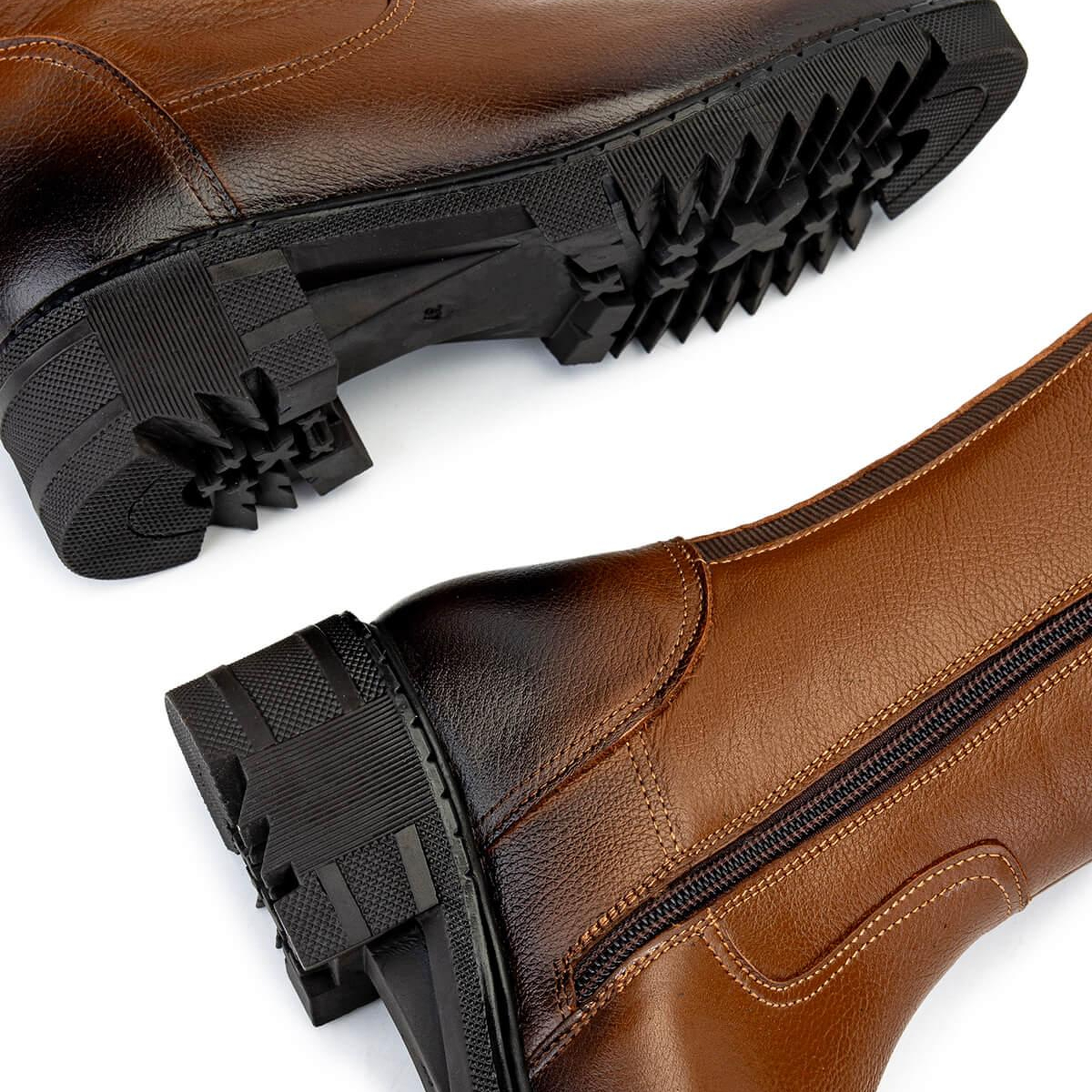 Tamer Tanca Kadın Hakiki Deri Taba Casual Çizme