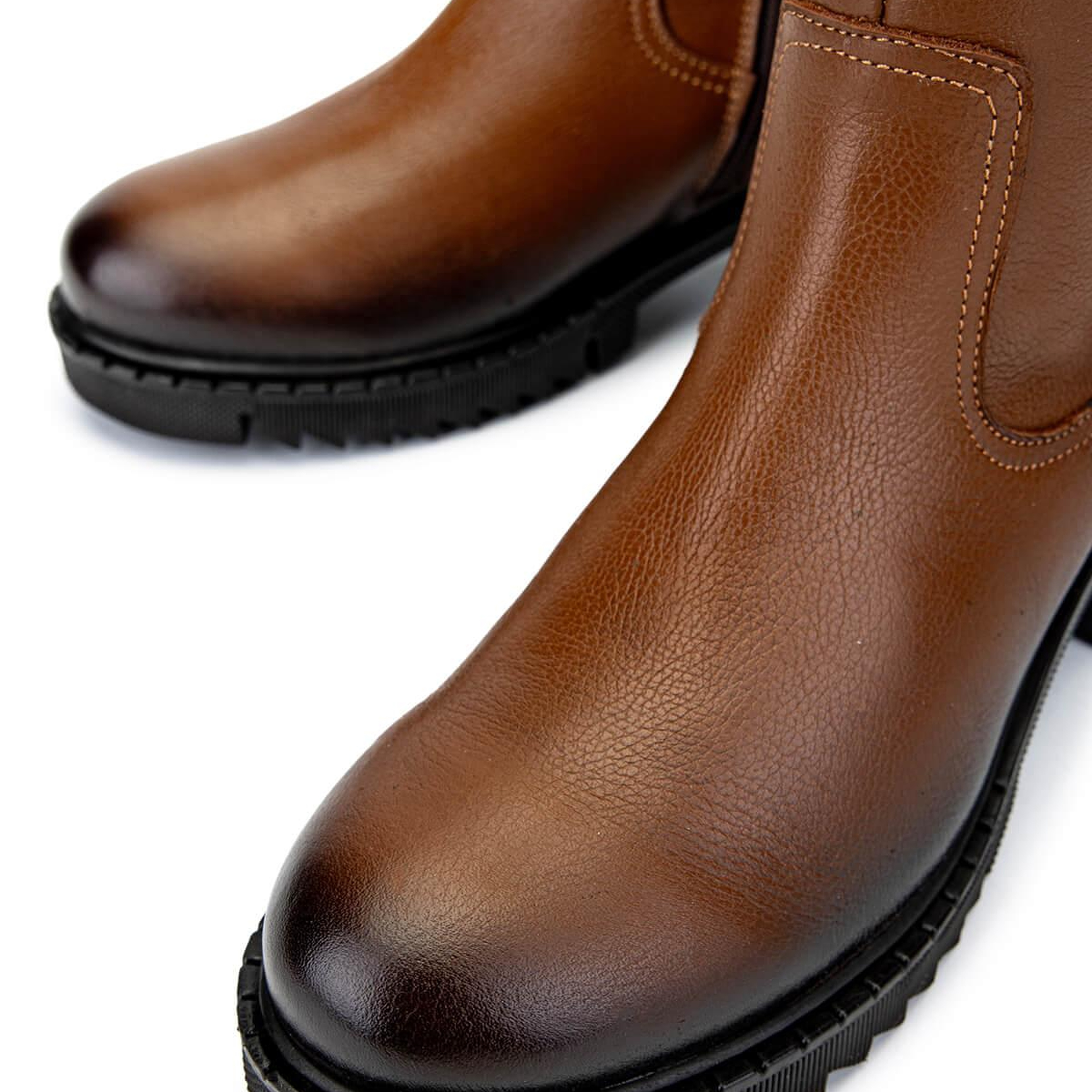 Tamer Tanca Kadın Hakiki Deri Taba Casual Çizme