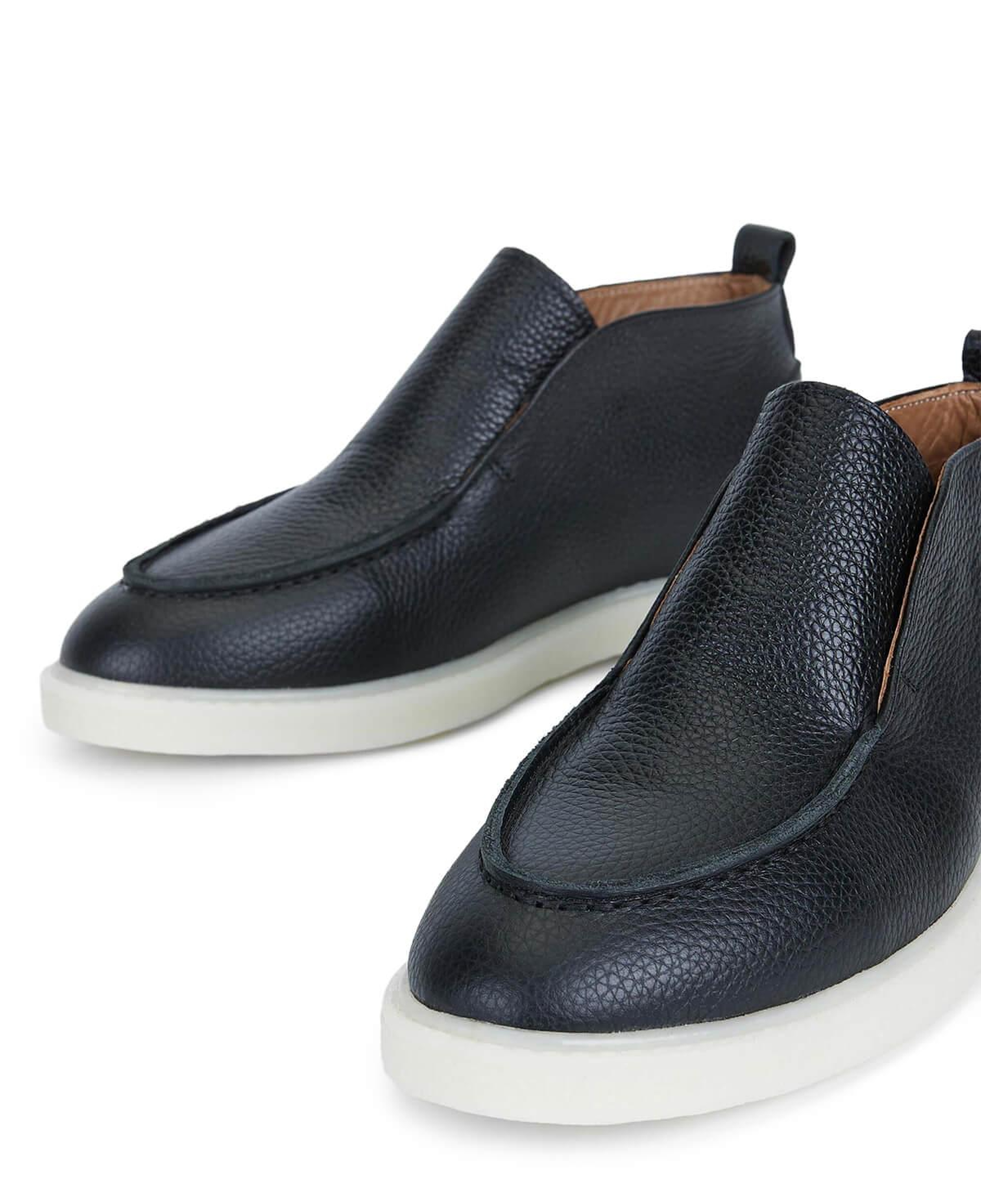 Tamer Tanca Kadın Hakiki Deri Siyah Casual Bot