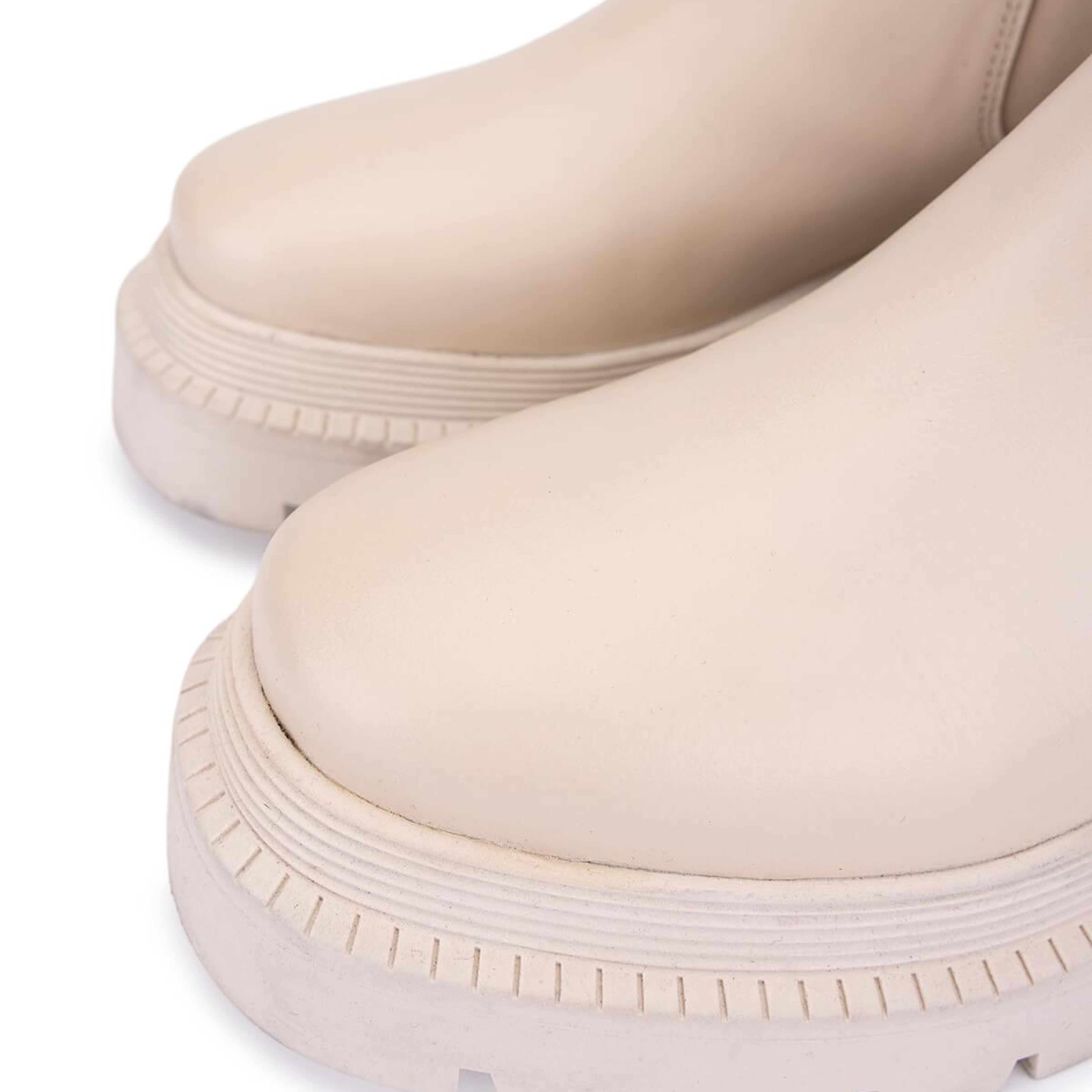 Tamer Tanca Kadın Hakiki Deri Bej Günlük Bot