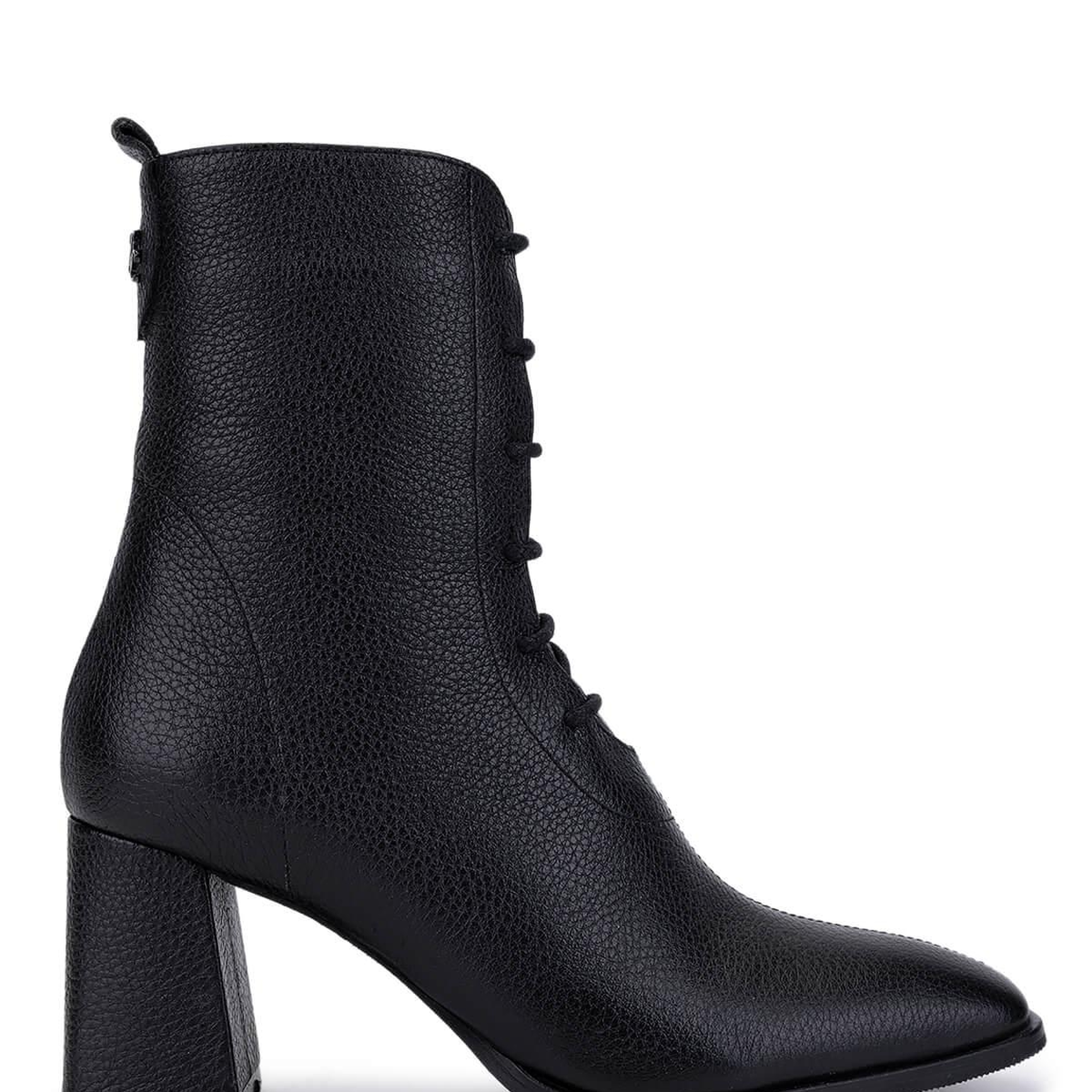 Tamer Tanca Kadın Hakiki Deri Siyah Bot