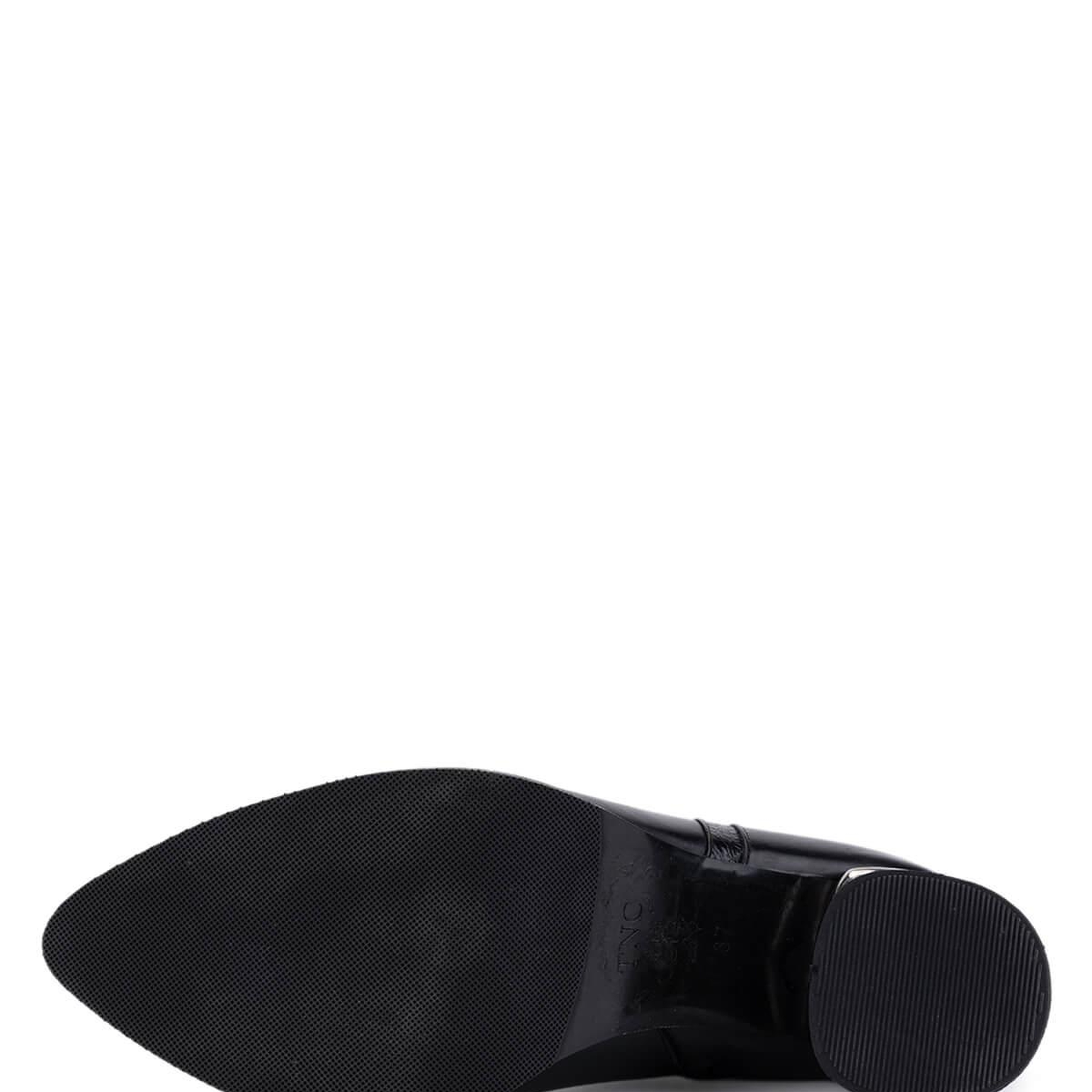 Tamer Tanca Kadın Hakiki Deri Siyah Klasik Bot