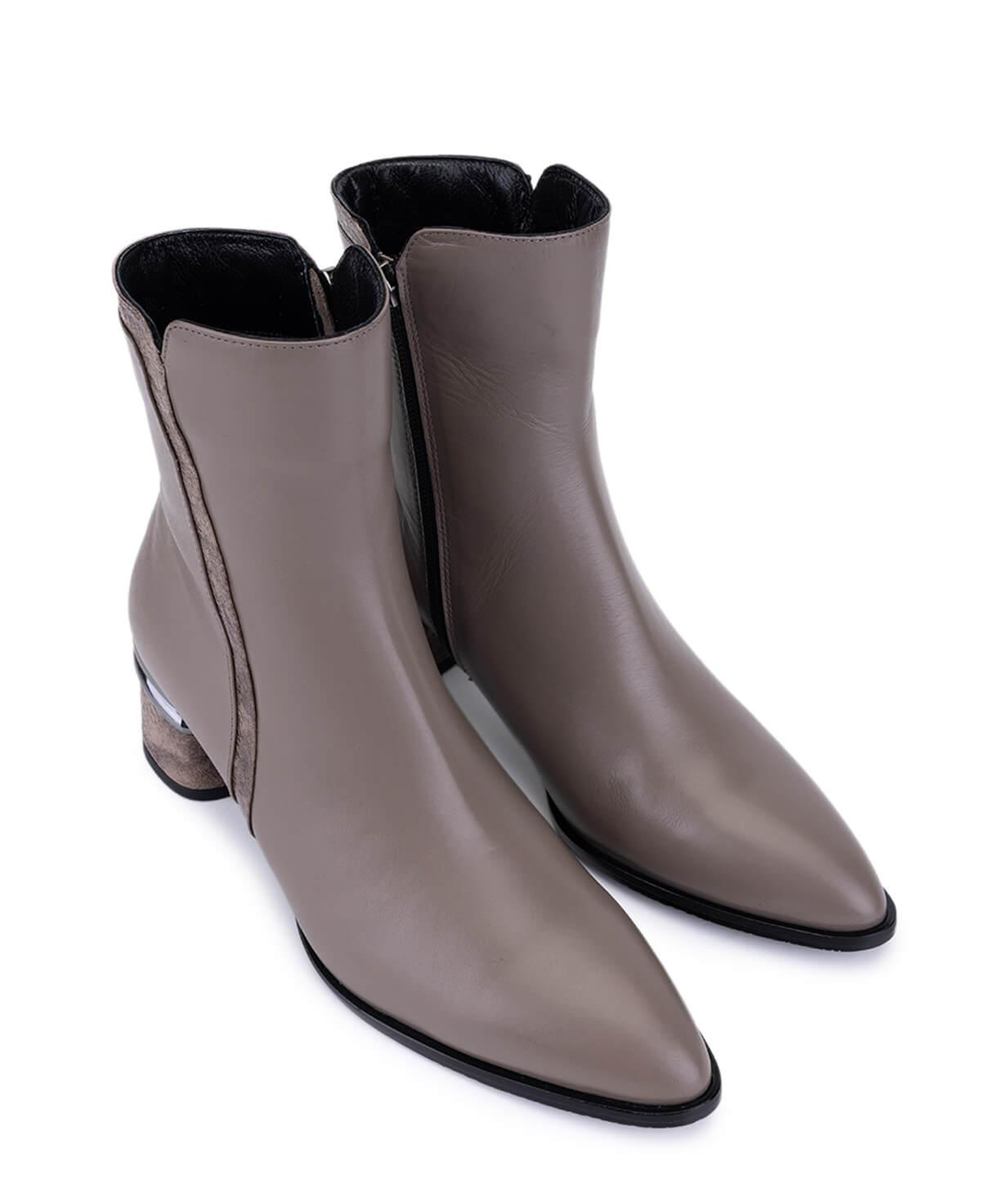 Tamer Tanca Kadın Hakiki Deri Vizon Klasik Bot