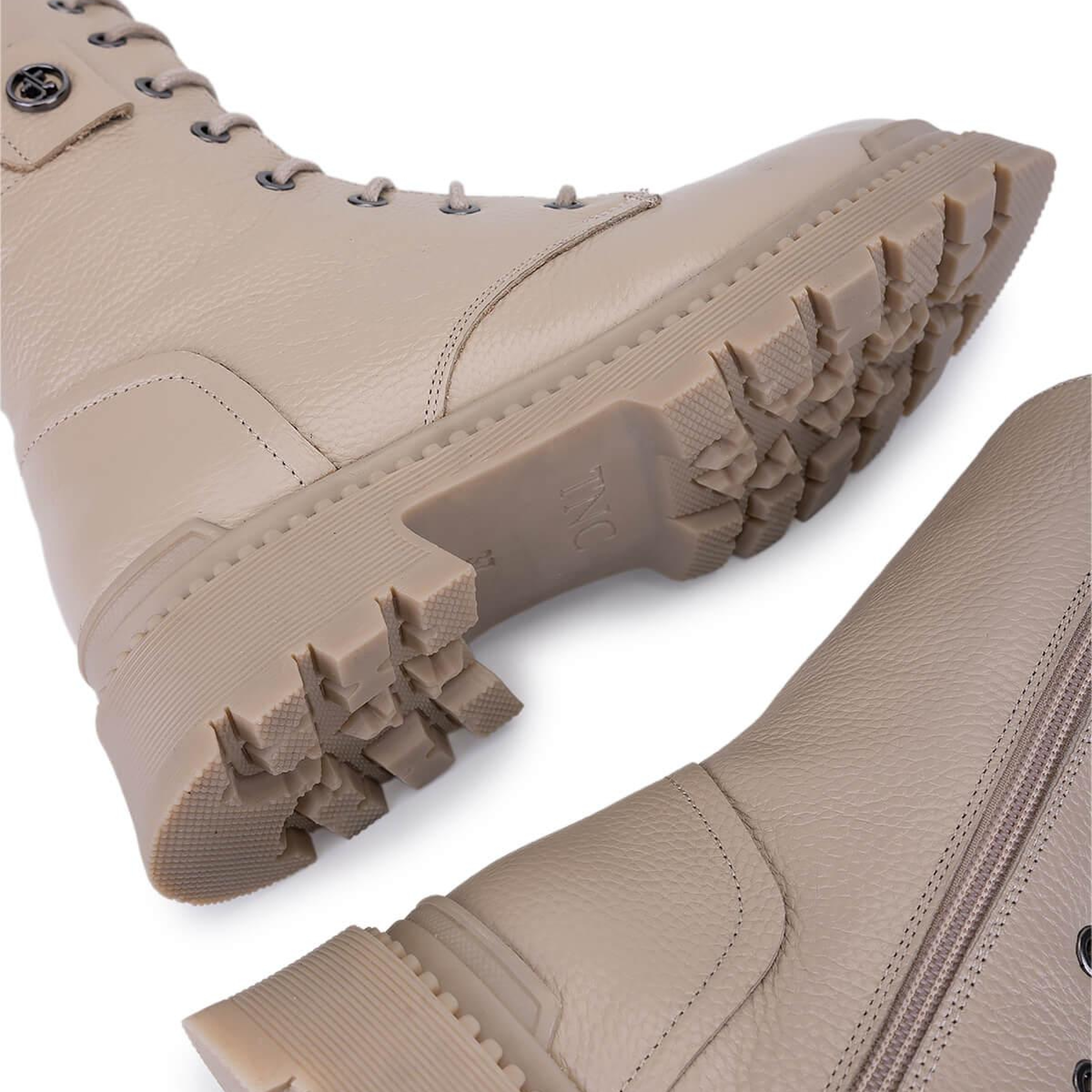 Tamer Tanca Kadın Hakiki Deri Krem Casual Bot