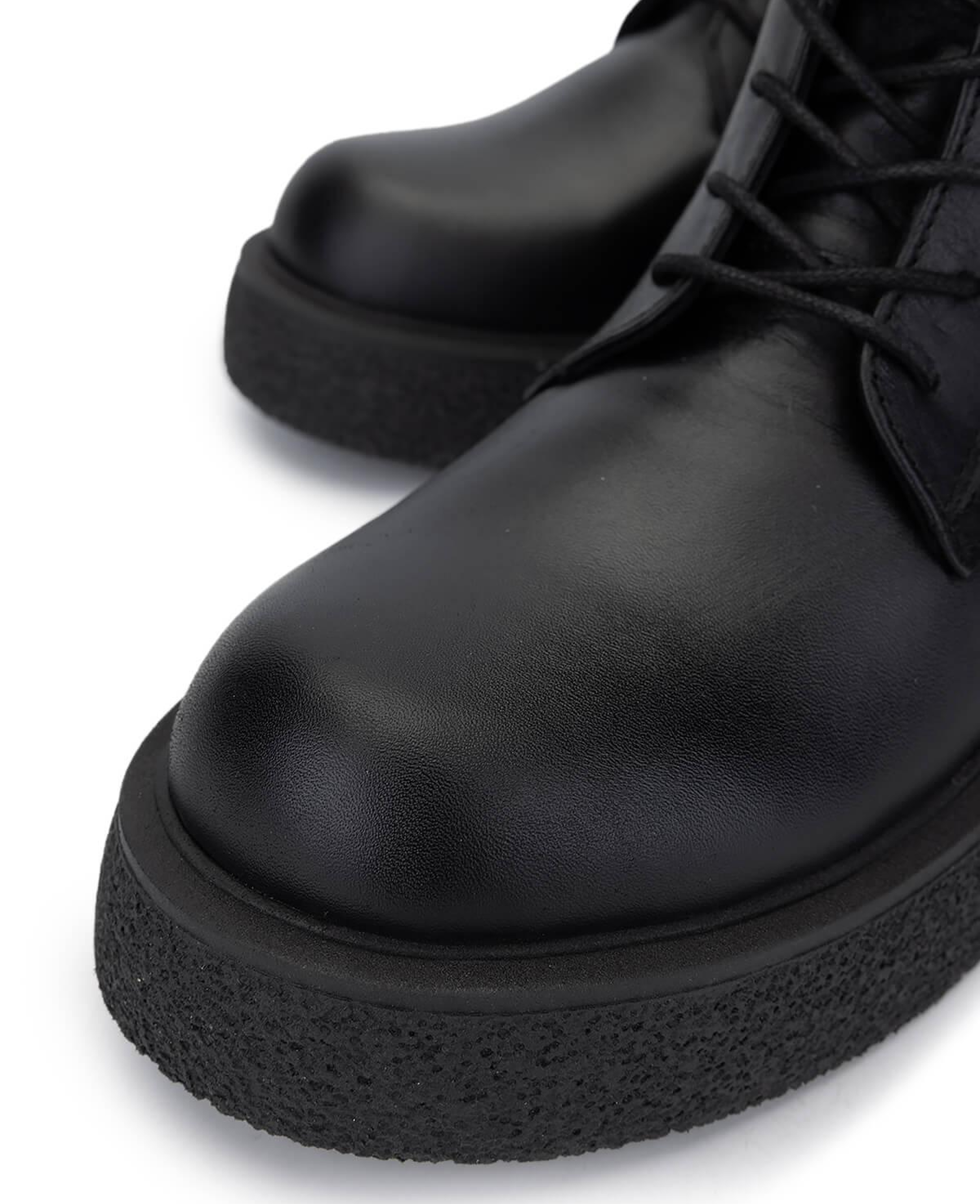 Tamer Tanca Kadın Hakiki Deri Siyah Deri Casual Bot