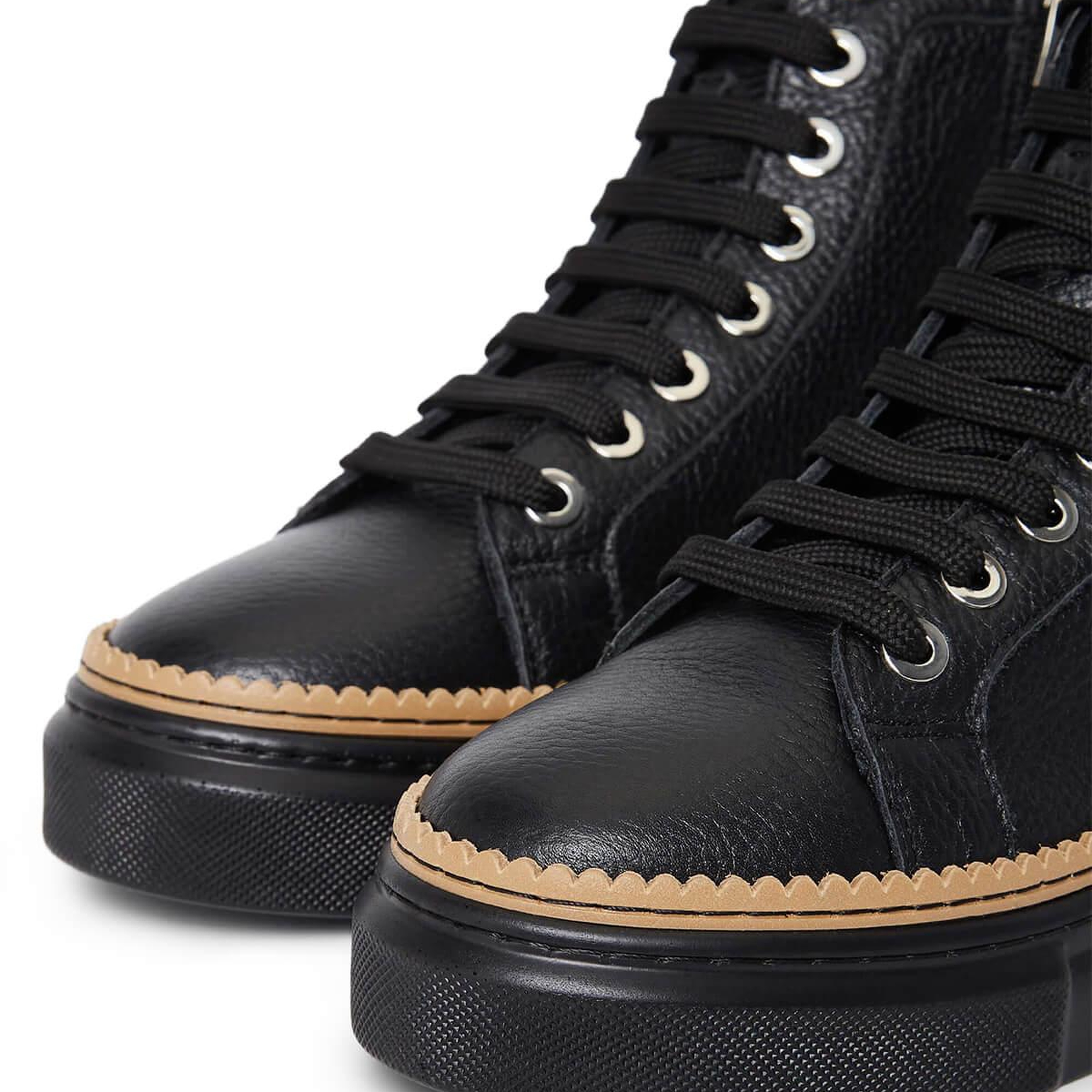 Tamer Tanca Kadın Hakiki Deri Siyah Casual Bot