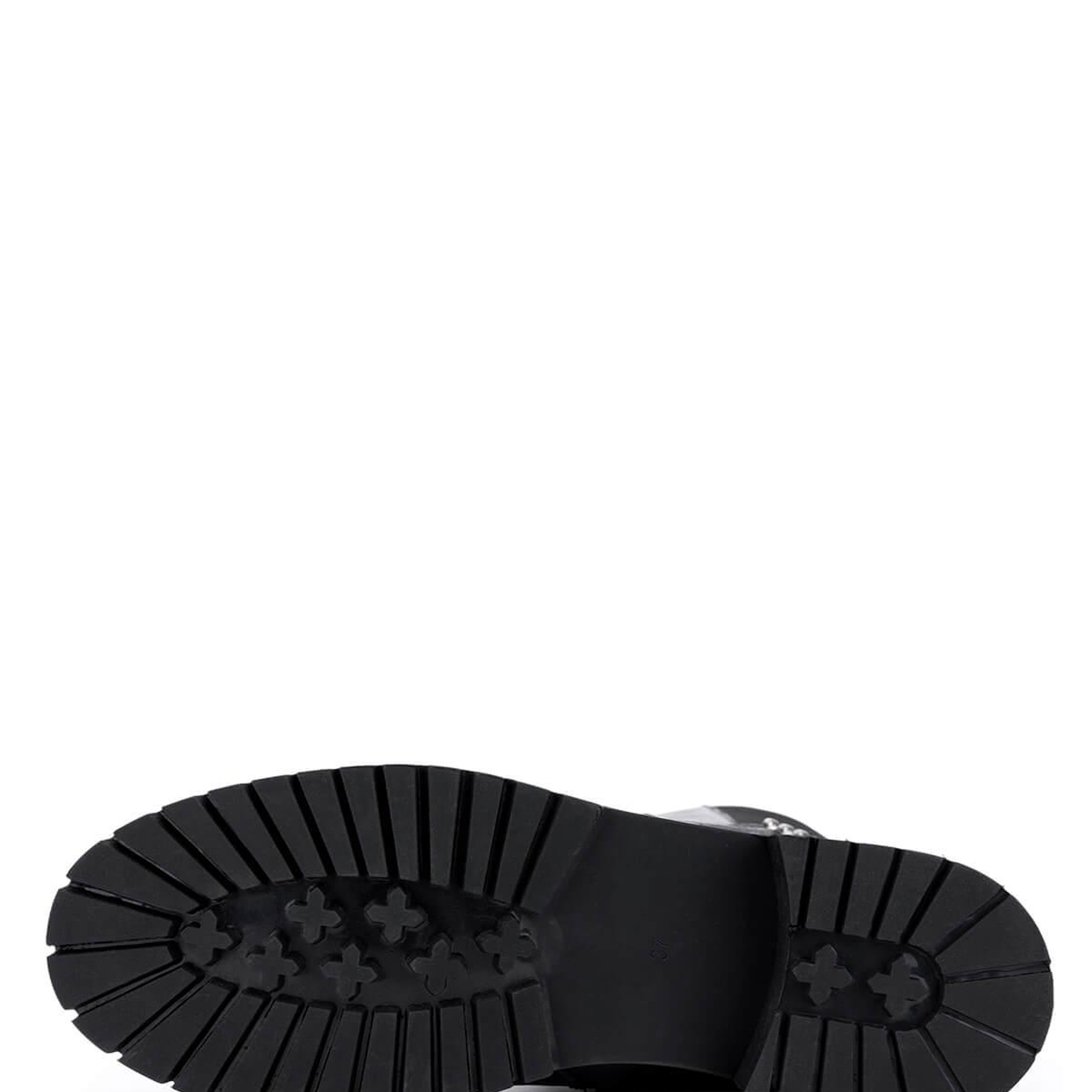 Tamer Tanca Kadın Hakiki Deri Siyah Floter Casual Çizme