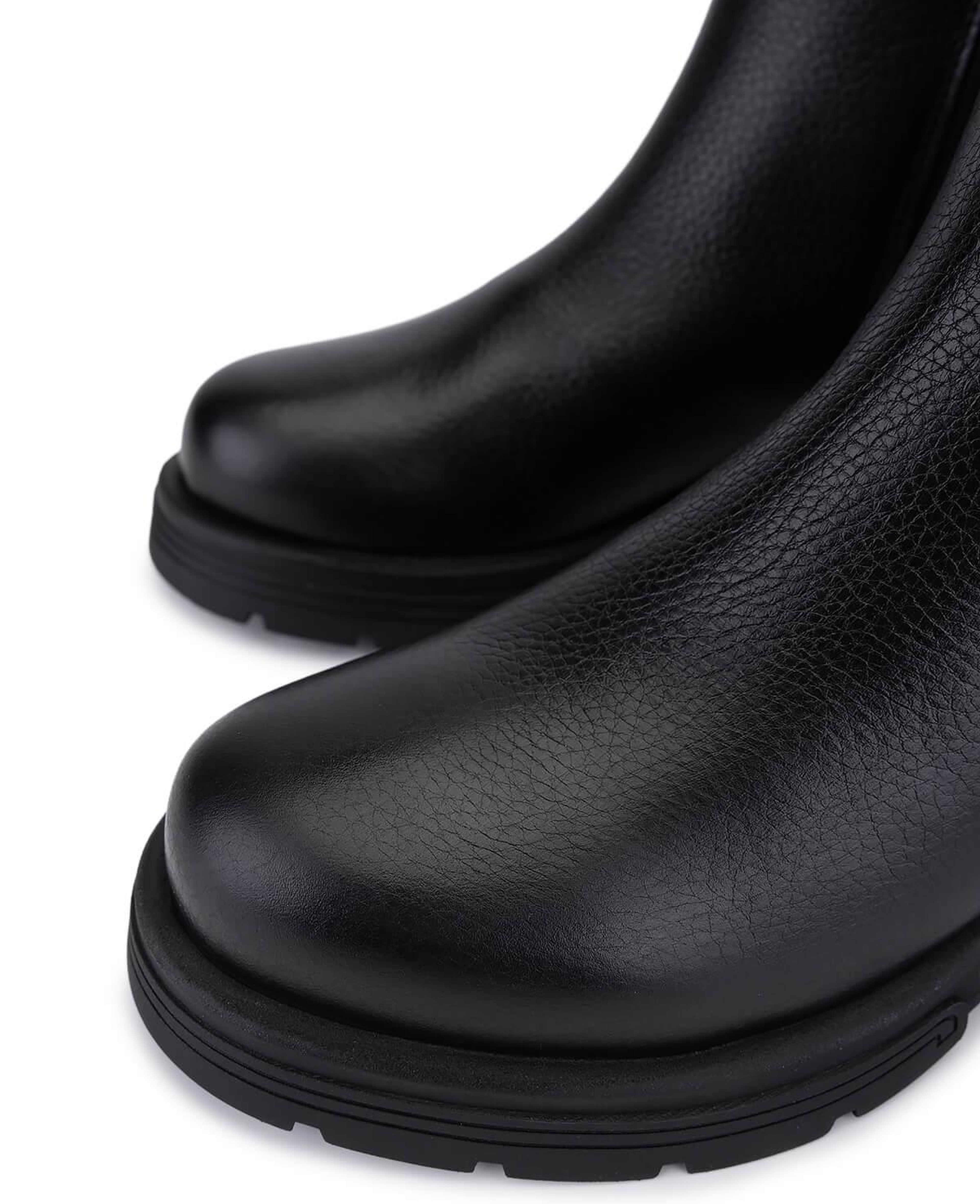 Tamer Tanca Kadın Hakiki Deri Siyah Floter Klasik Çizme