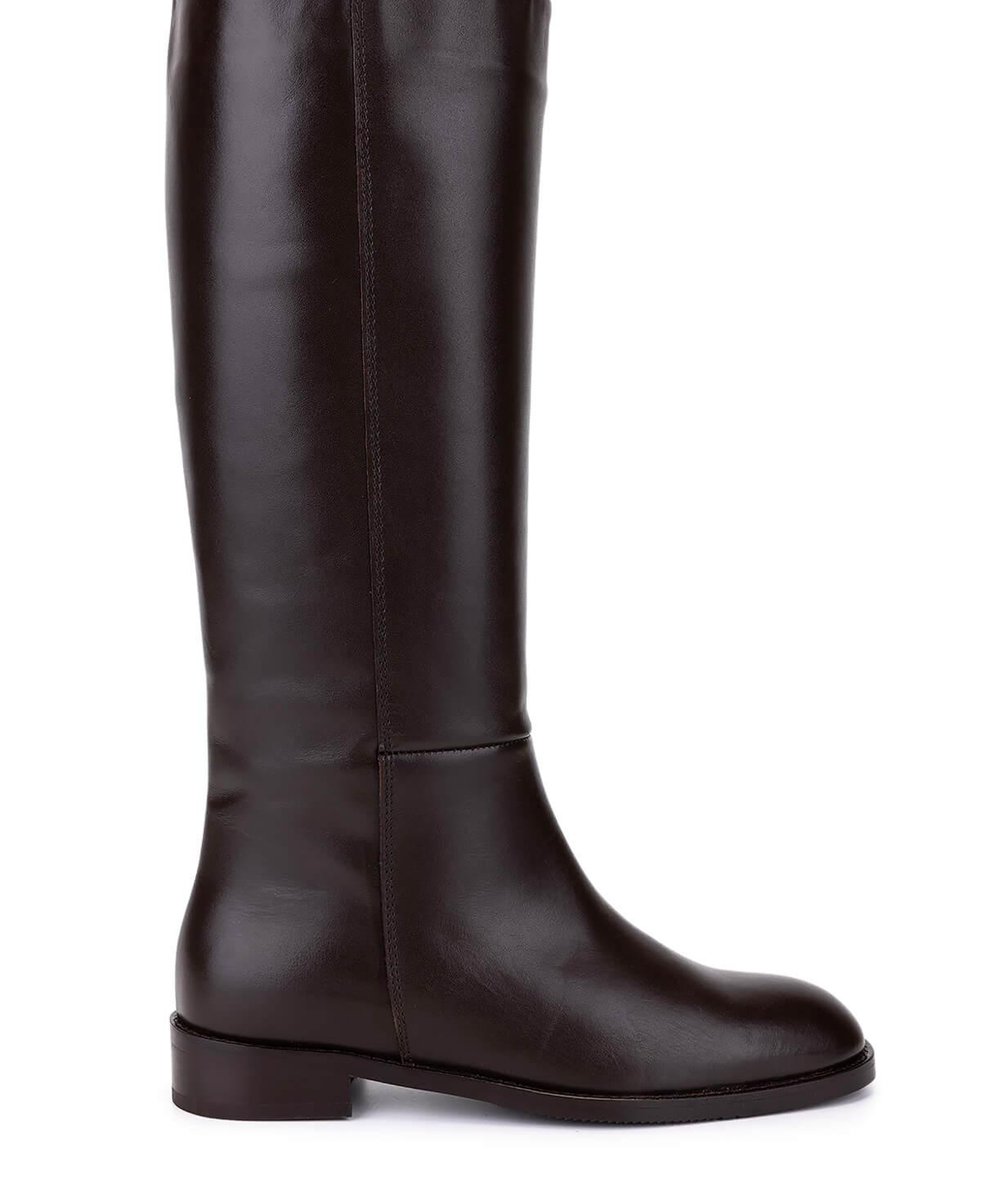 Tamer Tanca Kadın Hakiki Deri Kahverengi Klasik Çizme