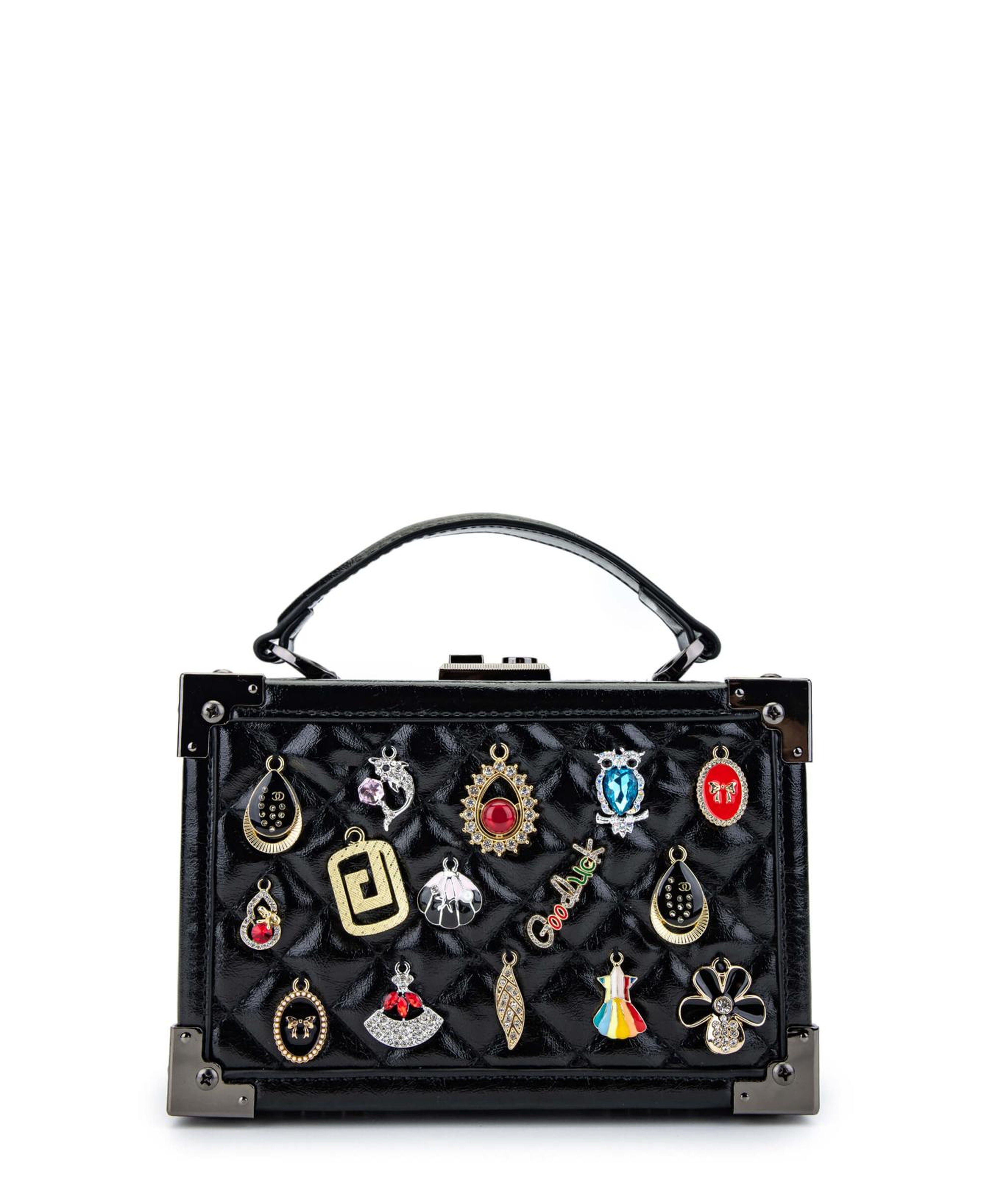 Tamer Tanca Kadın Vegan Siyah Kol Çantası