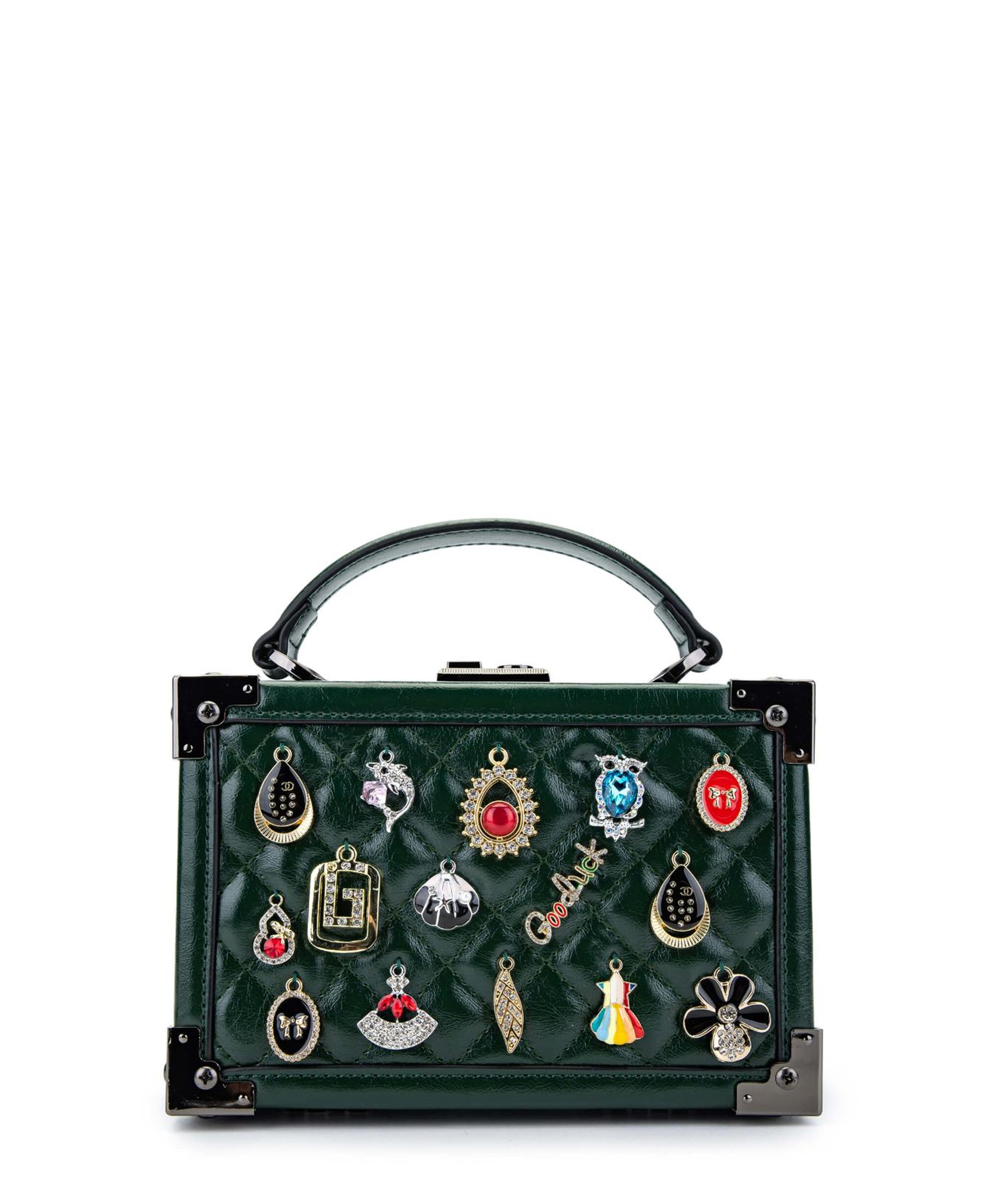 Tamer Tanca Kadın Vegan Yeşil Kol Çantası