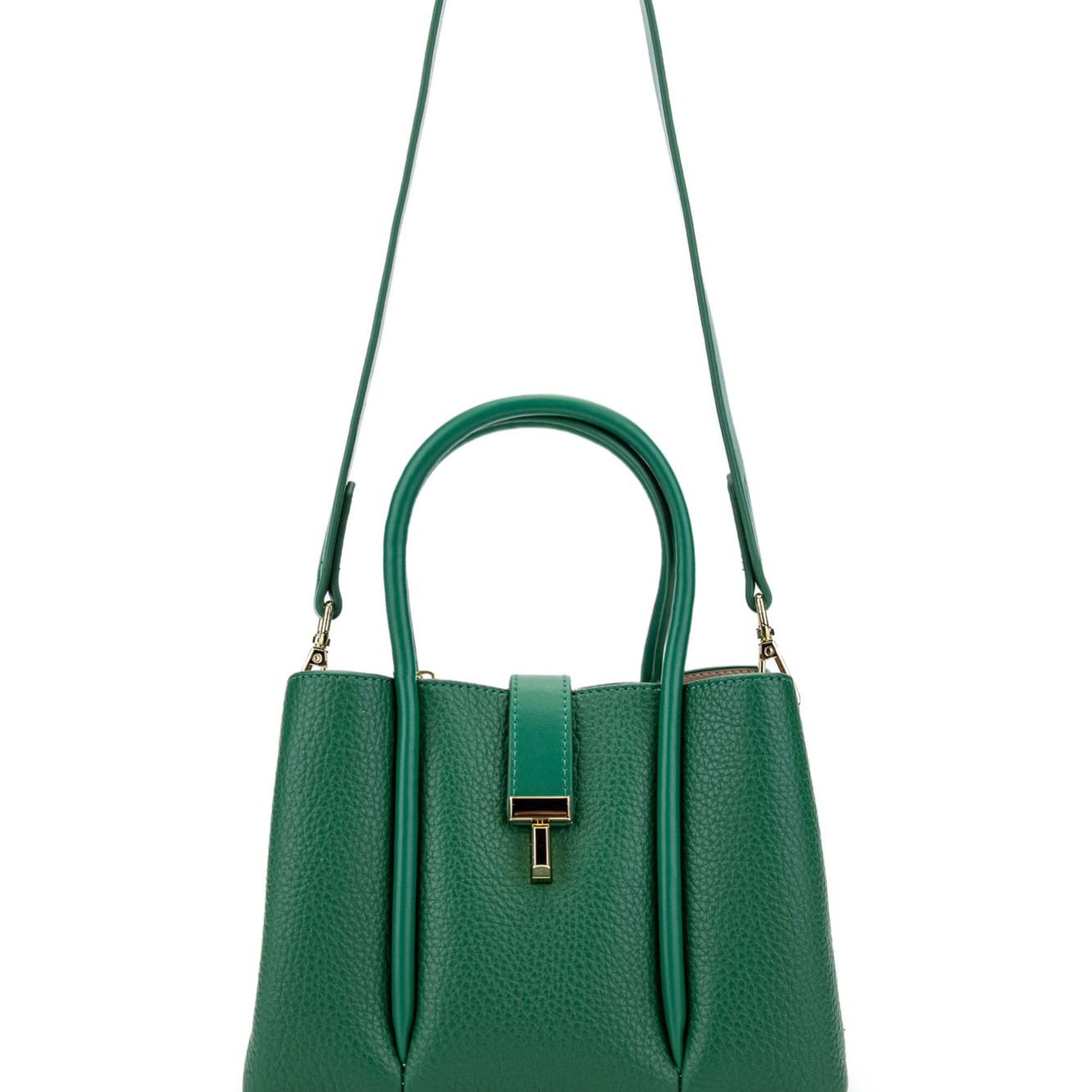 Tamer Tanca Kadın Vegan Yeşil Kol Çantası