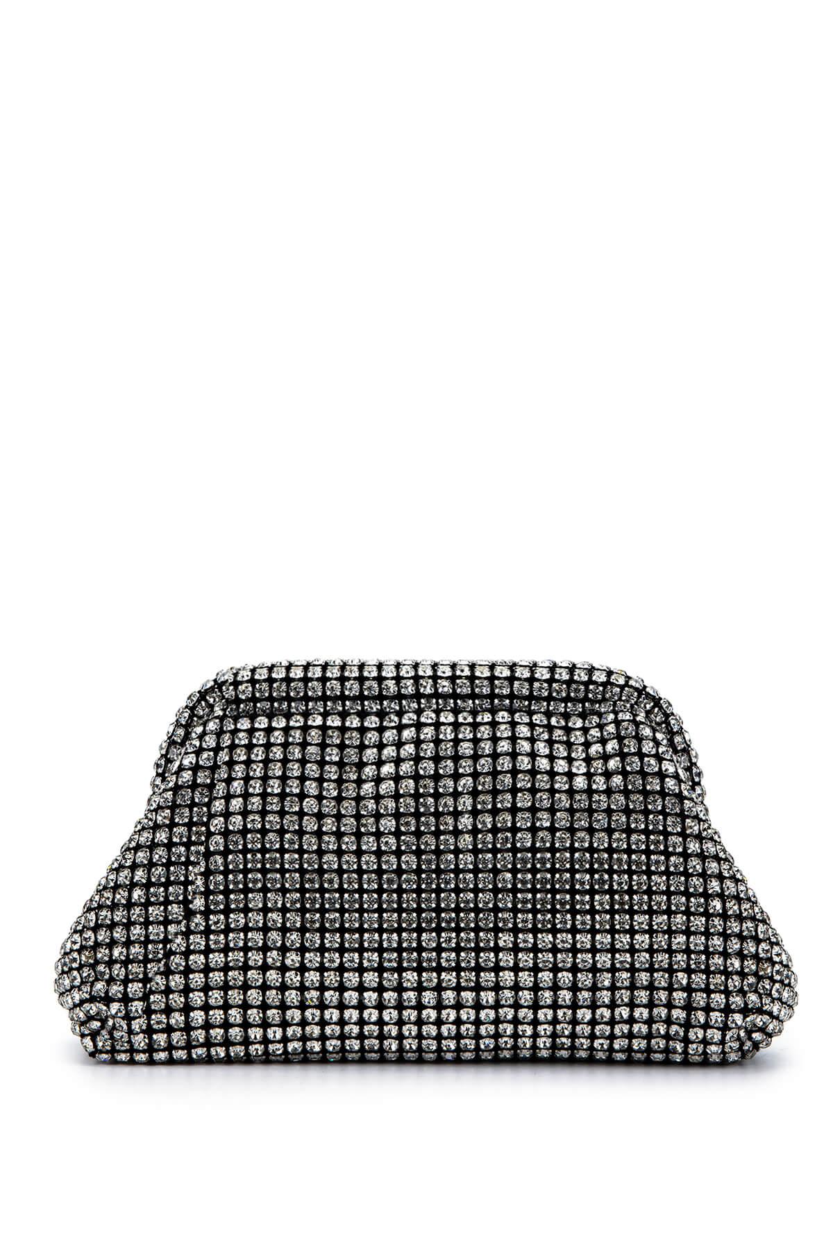 Tamer Tanca Kadın Vegan Gri Omuz Çanta