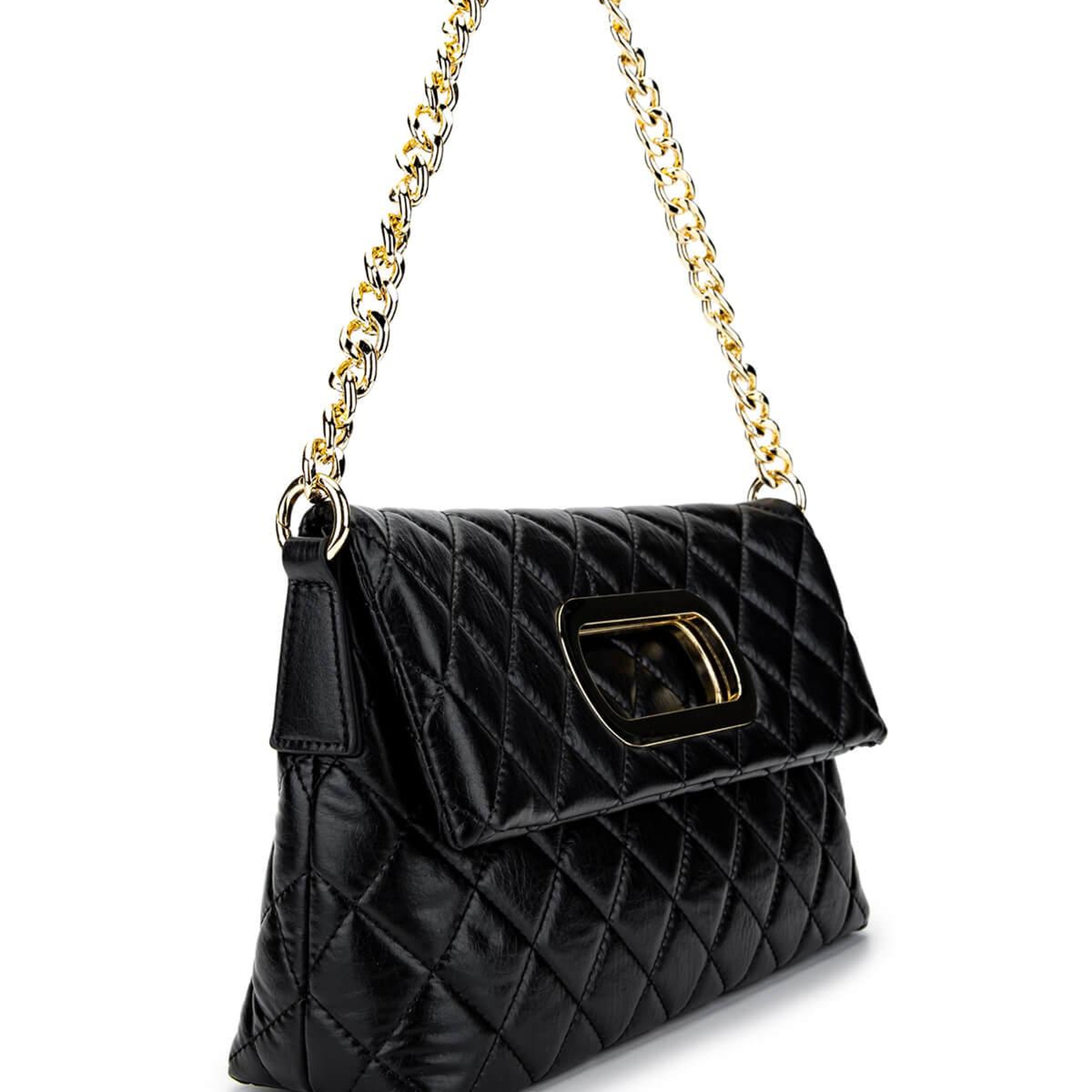 Tamer Tanca Kadın Vegan Siyah Omuz Çanta