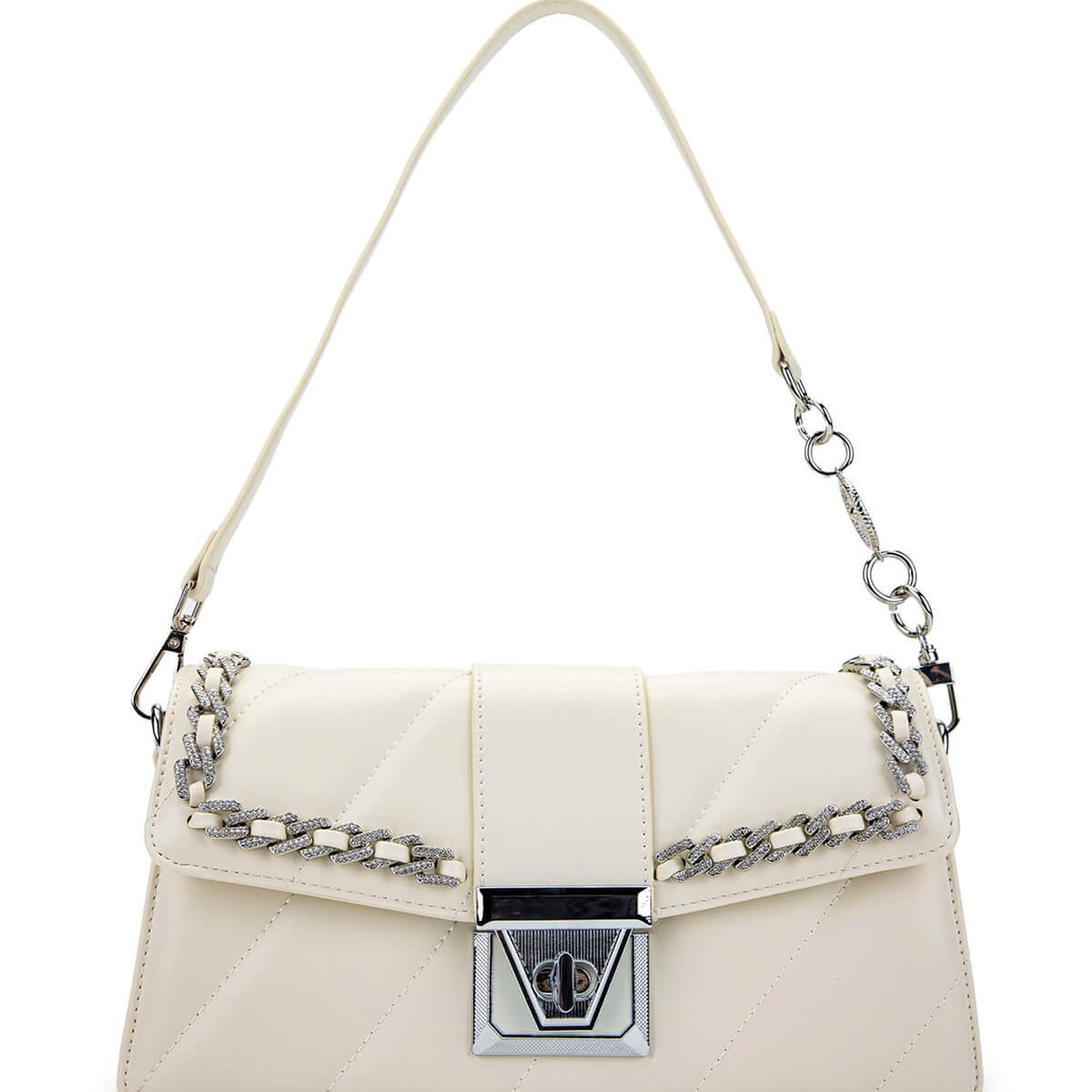 Tamer Tanca Kadın Vegan Bej Omuz Çanta