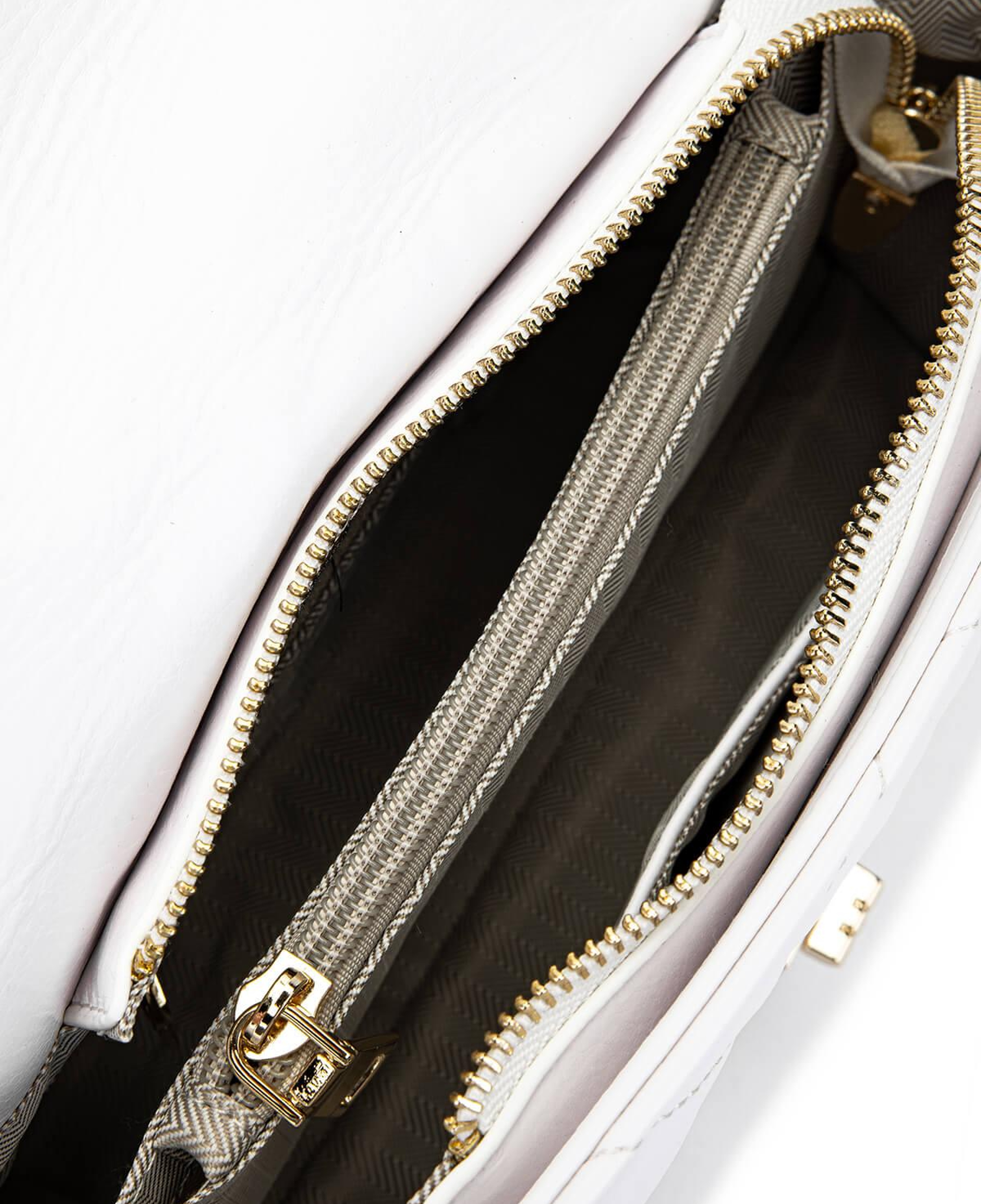 Tamer Tanca Kadın Vegan Beyaz Omuz Çanta