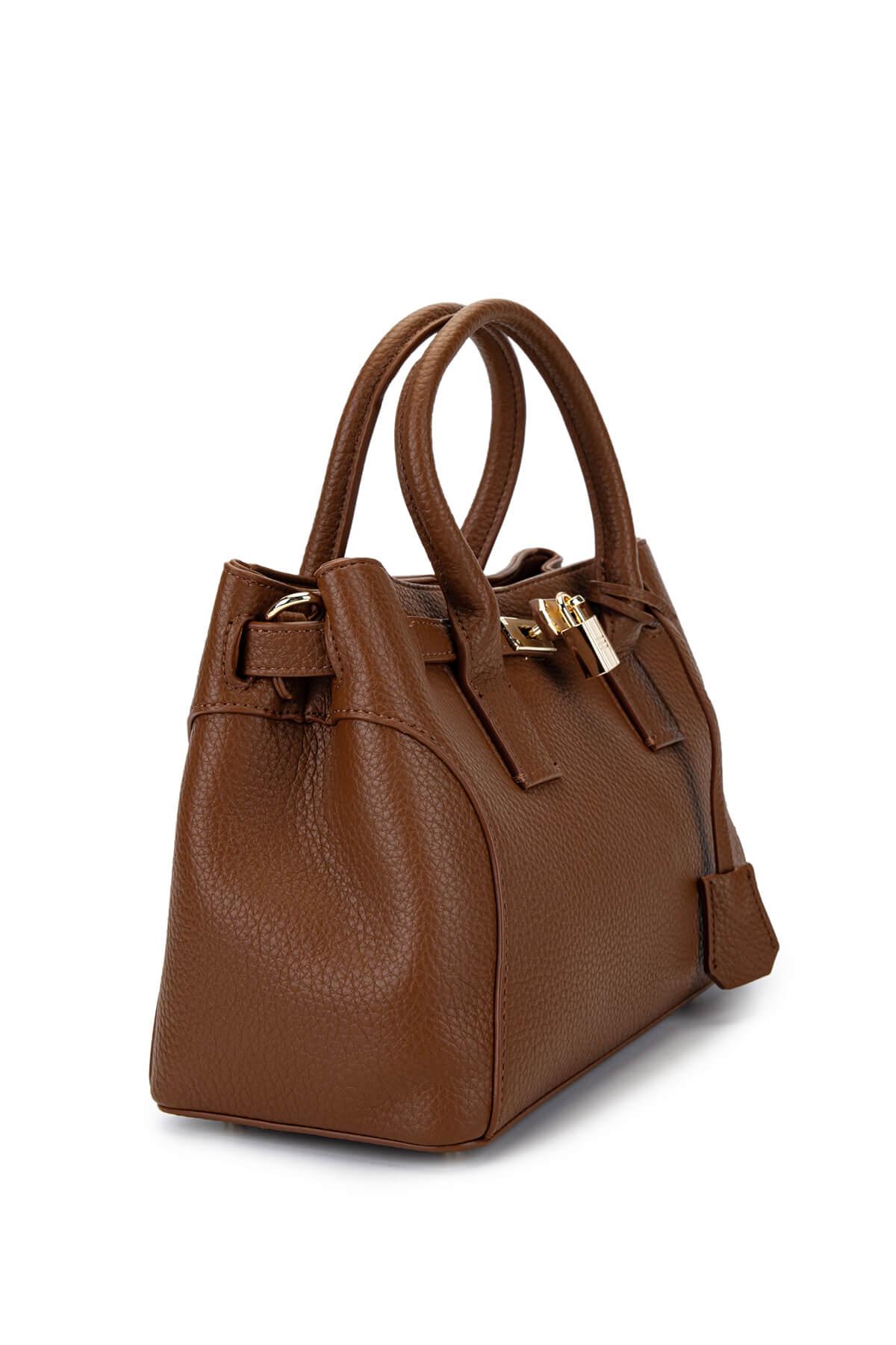 Tamer Tanca Kadın Suni Deri Camel Omuz Çanta