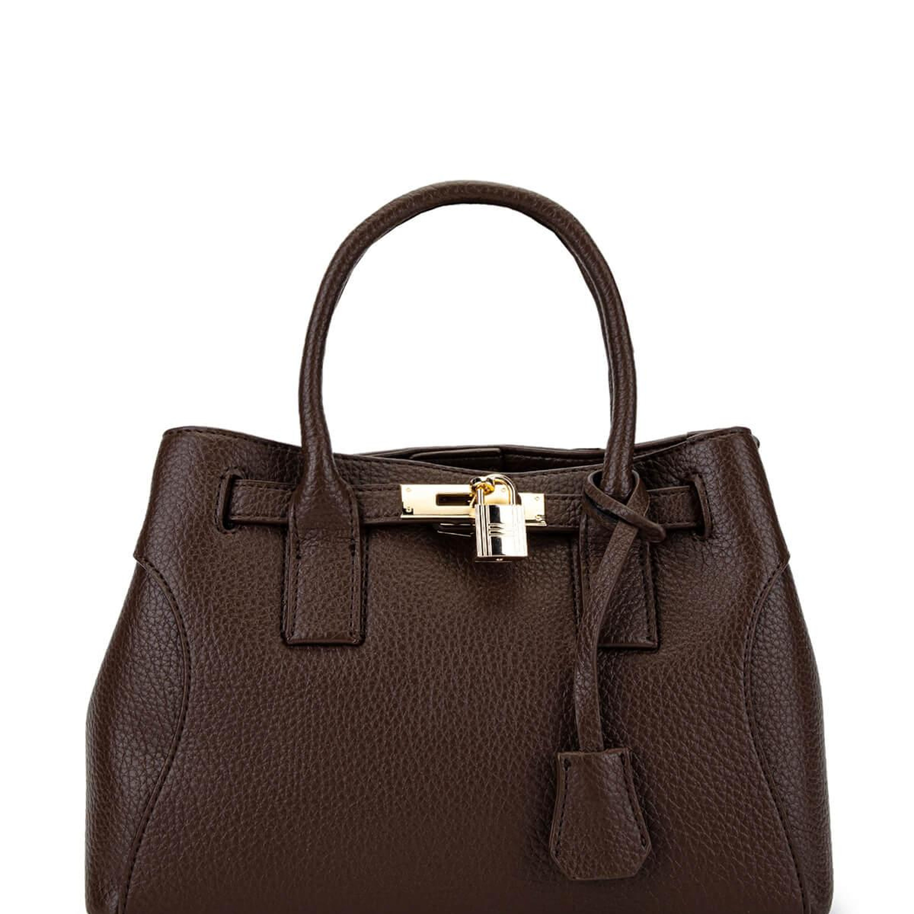 Tamer Tanca Kadın Suni Deri Kahverengi Omuz Çanta