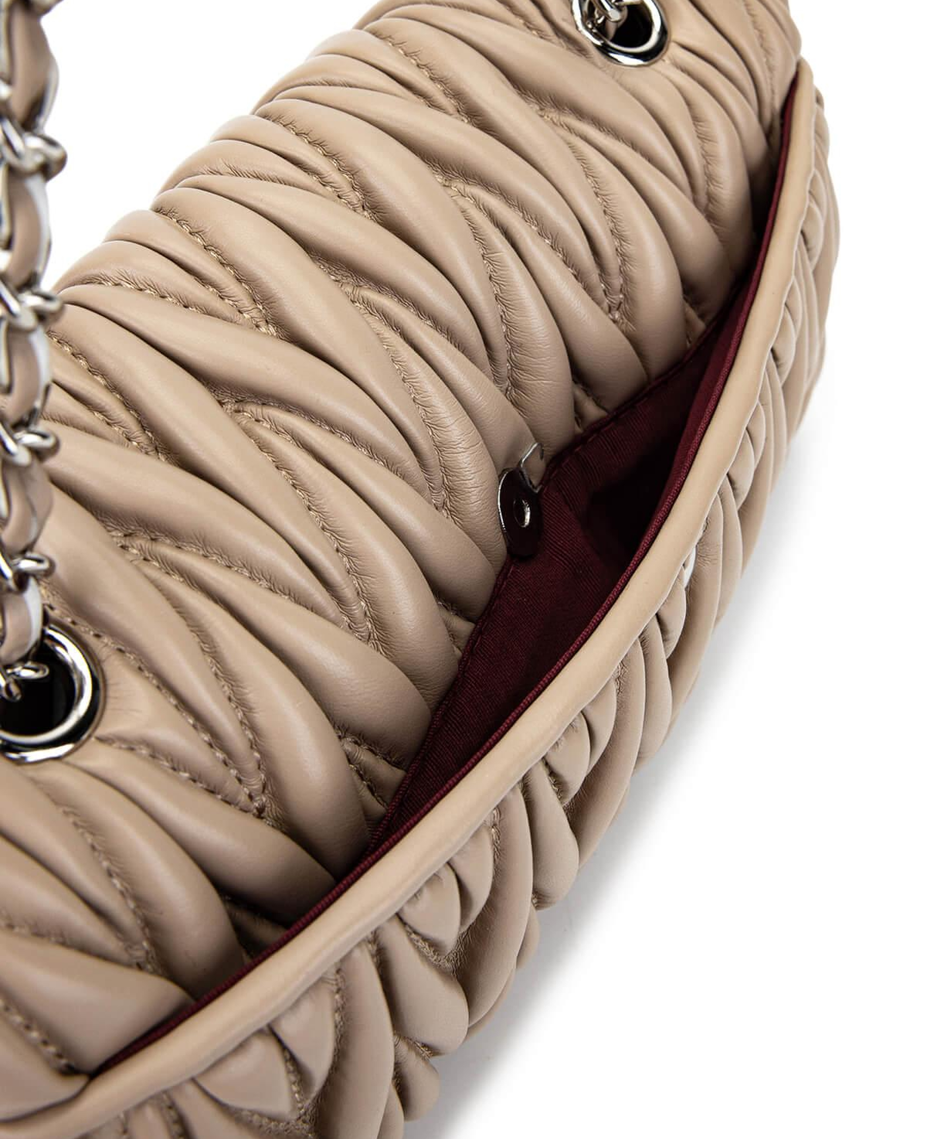 Tamer Tanca Kadın Suni Deri Taupe Omuz Çanta