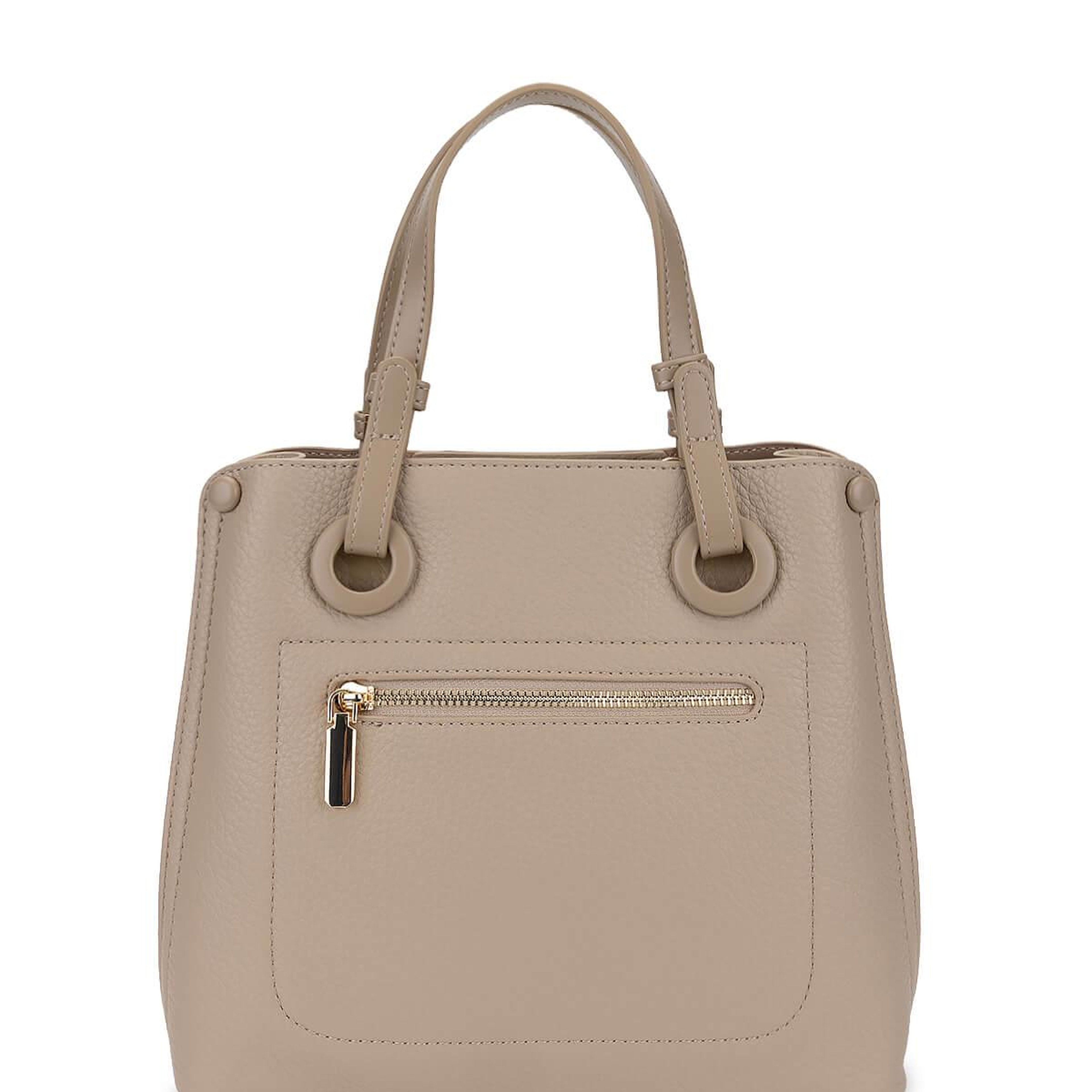 Tamer Tanca Kadın Suni Deri Taupe Omuz Çanta