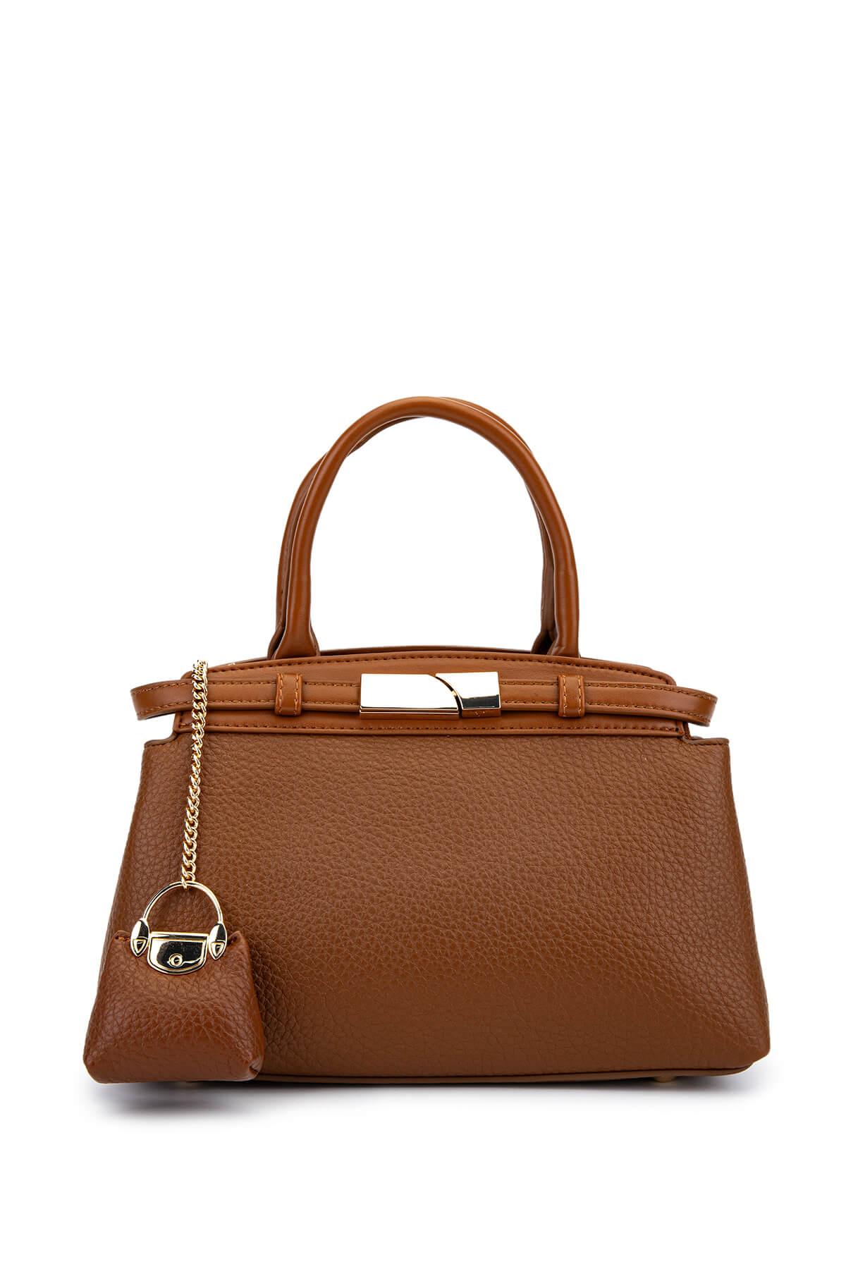 Tamer Tanca Kadın Suni Deri Camel Omuz Çanta