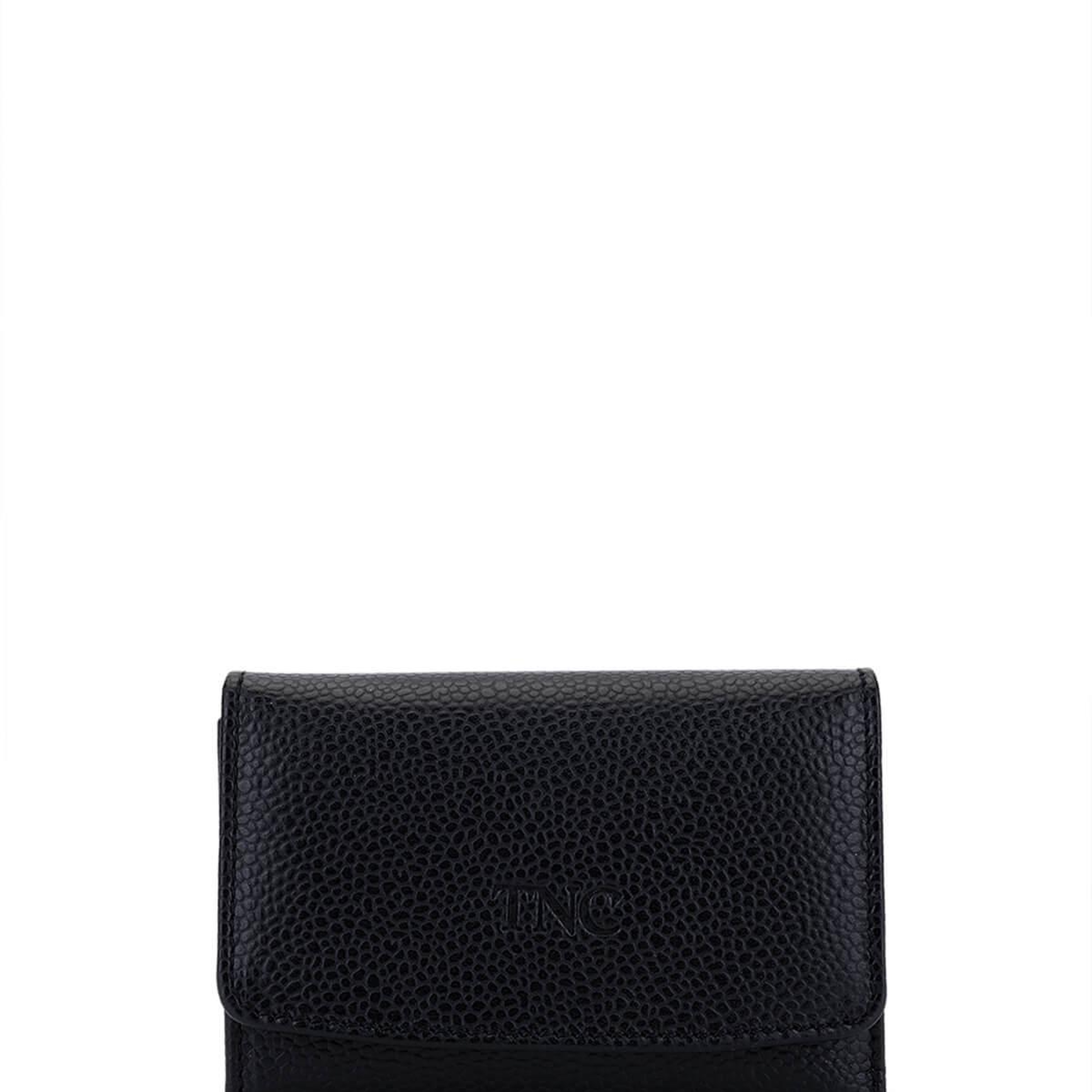 Tamer Tanca Unisex Hakiki Deri Siyah Havyar Kartlık