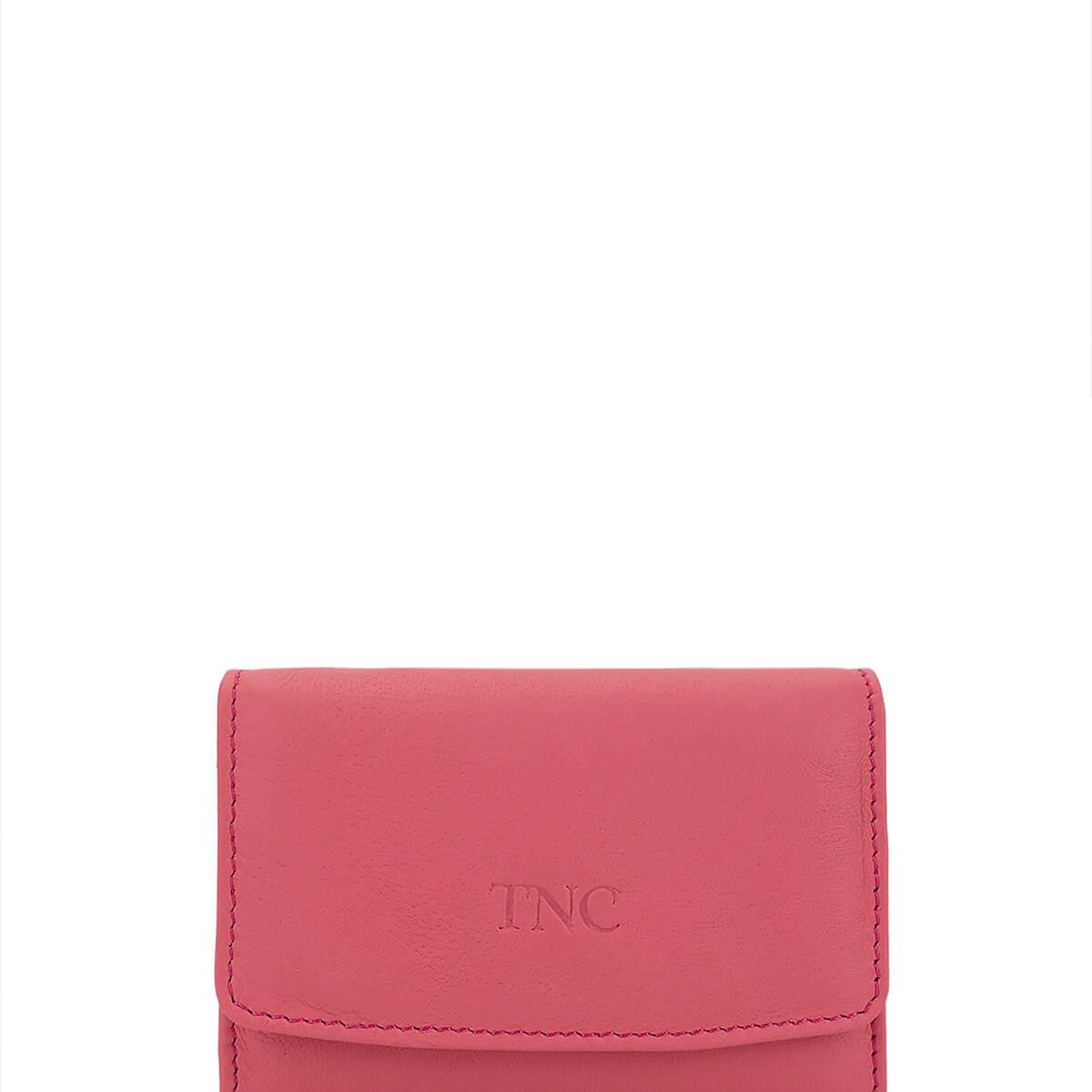 Tamer Tanca Unisex Hakiki Deri Pembe Kartlık