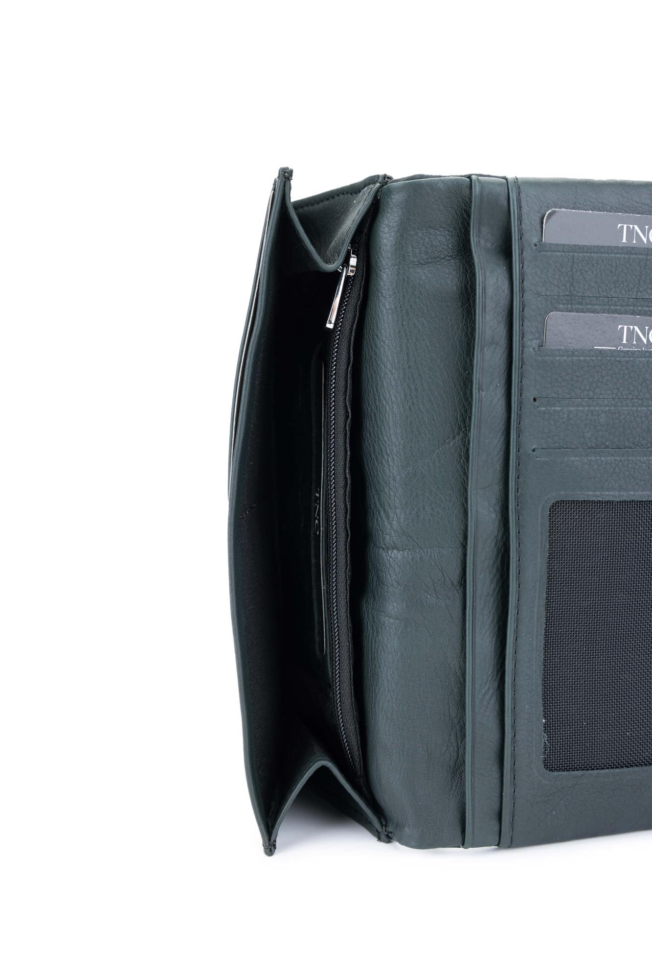 Tamer Tanca Erkek Hakiki Deri Haki Cüzdan Cuzdan