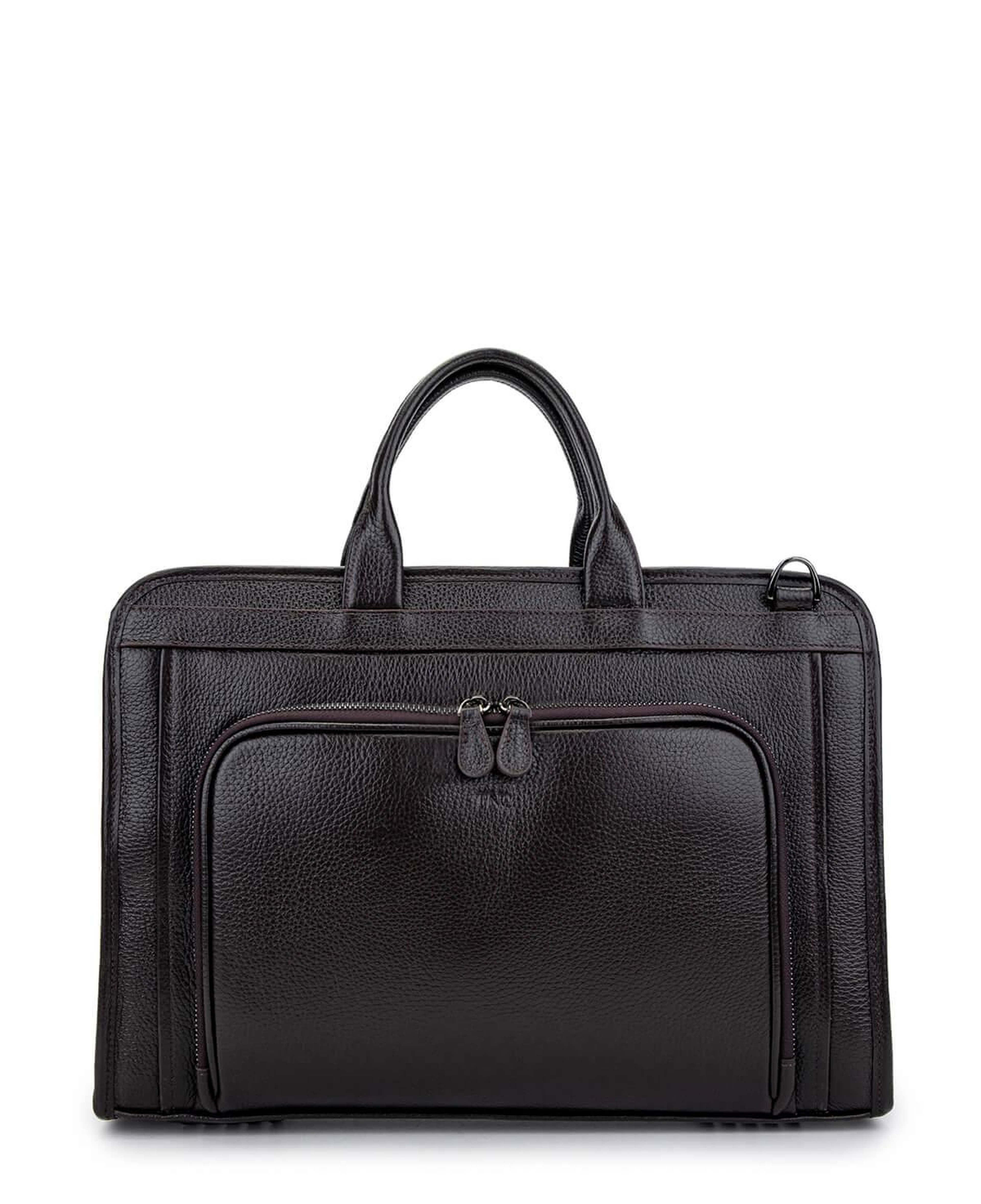 Tamer Tanca Erkek Hakiki Deri Kahverengi Evrak Çantası