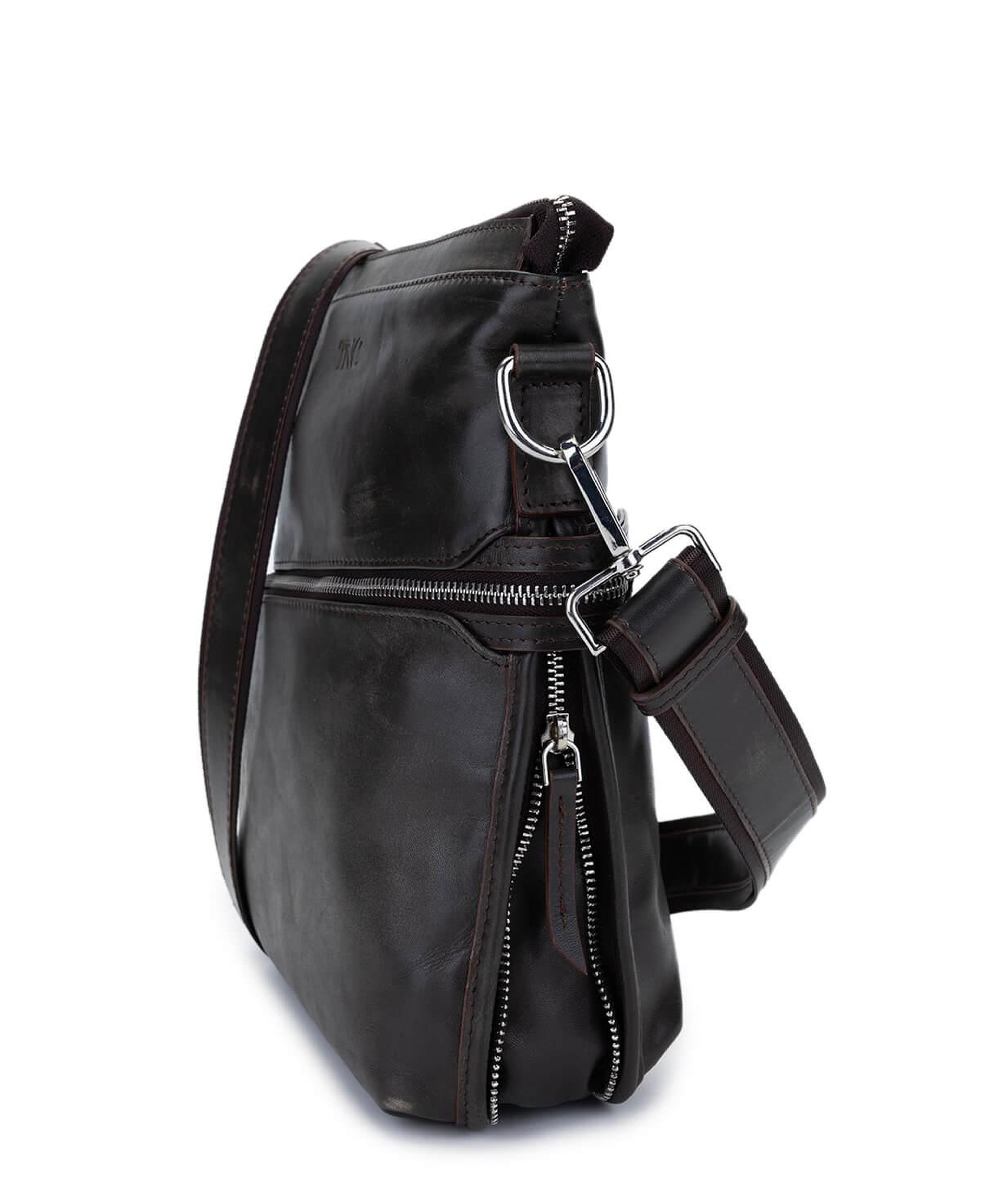 Tamer Tanca Erkek Hakiki Deri Viski Eskitme Postacı Çanta