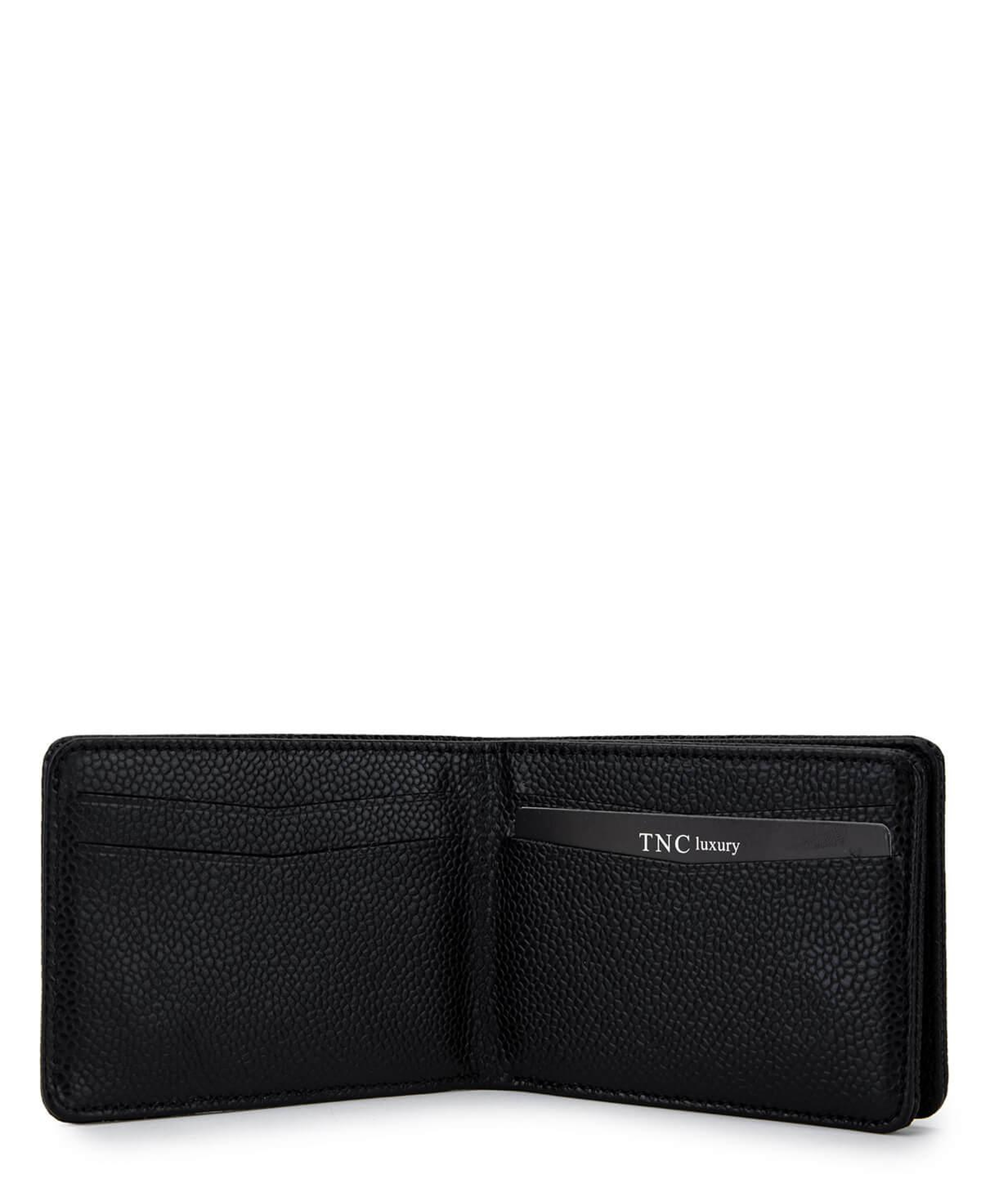 Tamer Tanca Erkek Hakiki Deri Siyah Havyar Cüzdan Cuzdan