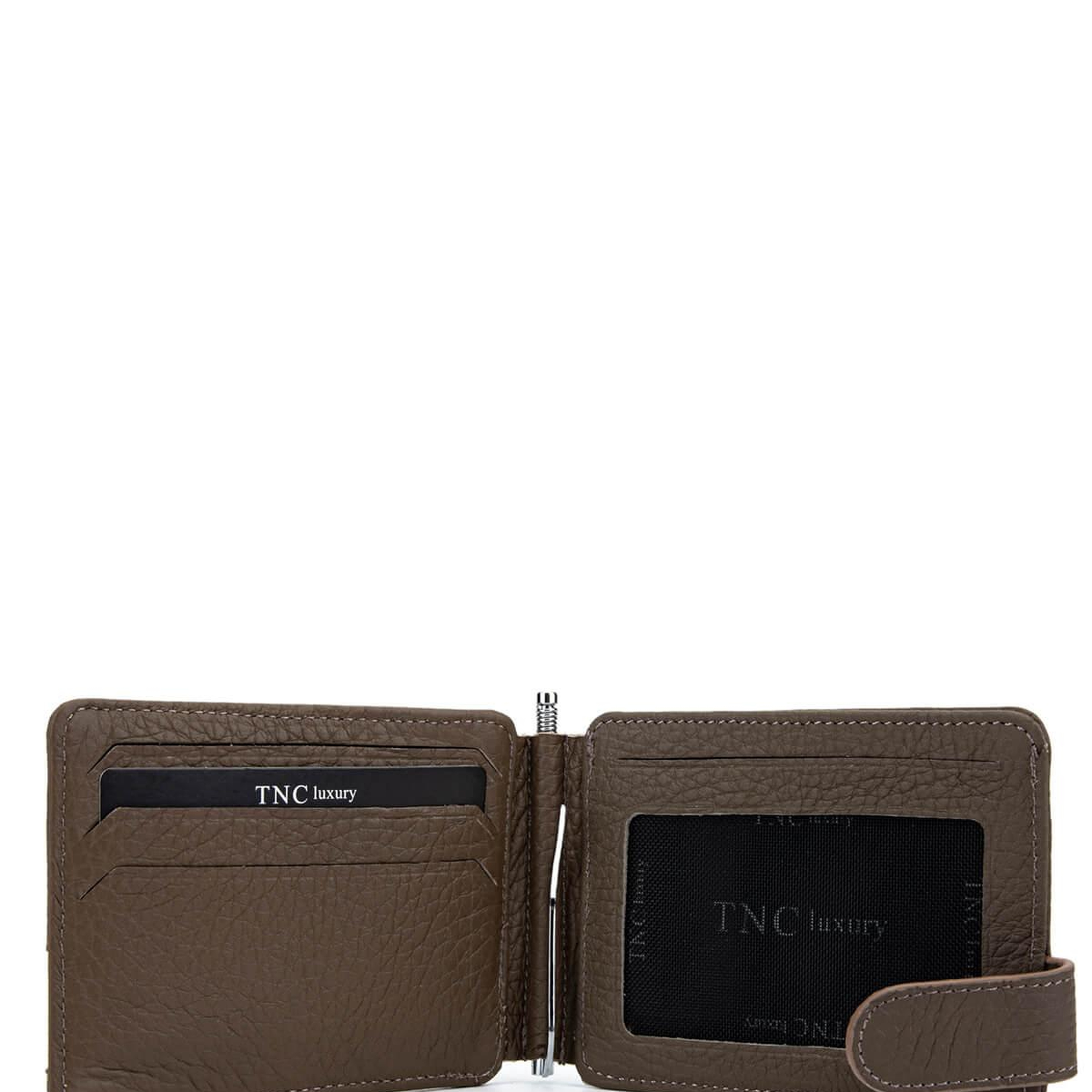 Tamer Tanca Erkek Hakiki Deri Vizon Floter Kartlık