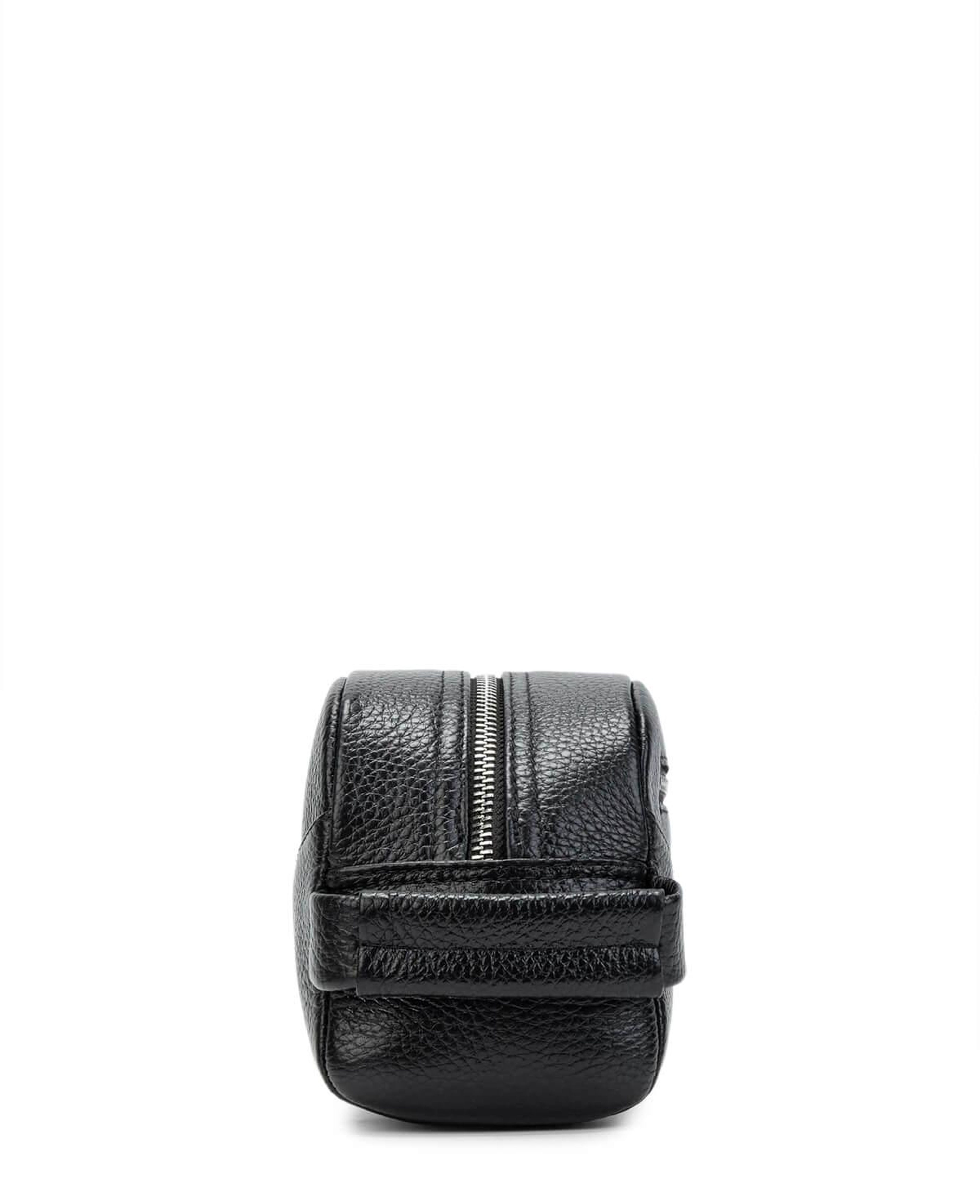 Tamer Tanca Erkek Hakiki Deri Siyah Traş Çantası