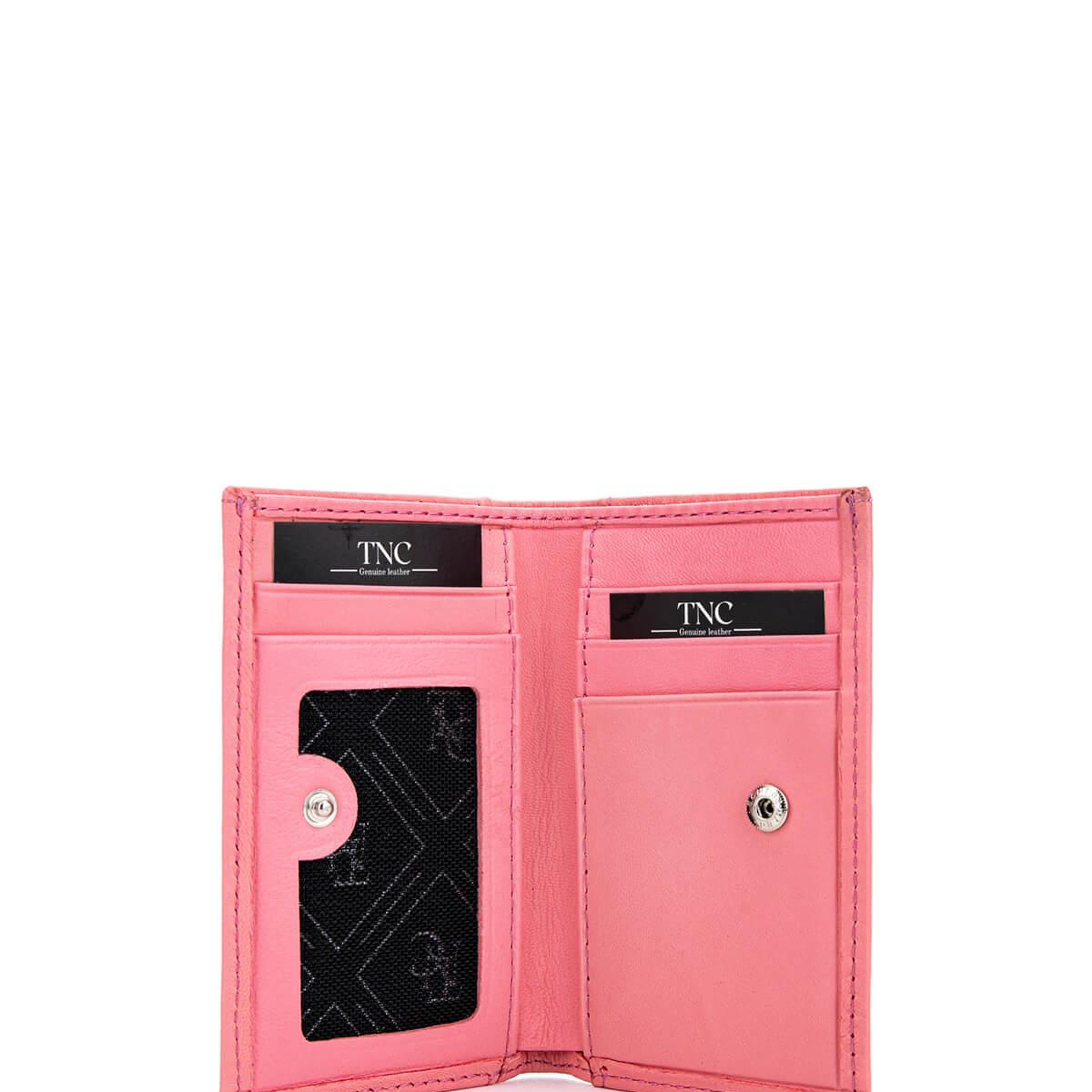 Tamer Tanca Unisex Hakiki Deri Pembe Kartlık