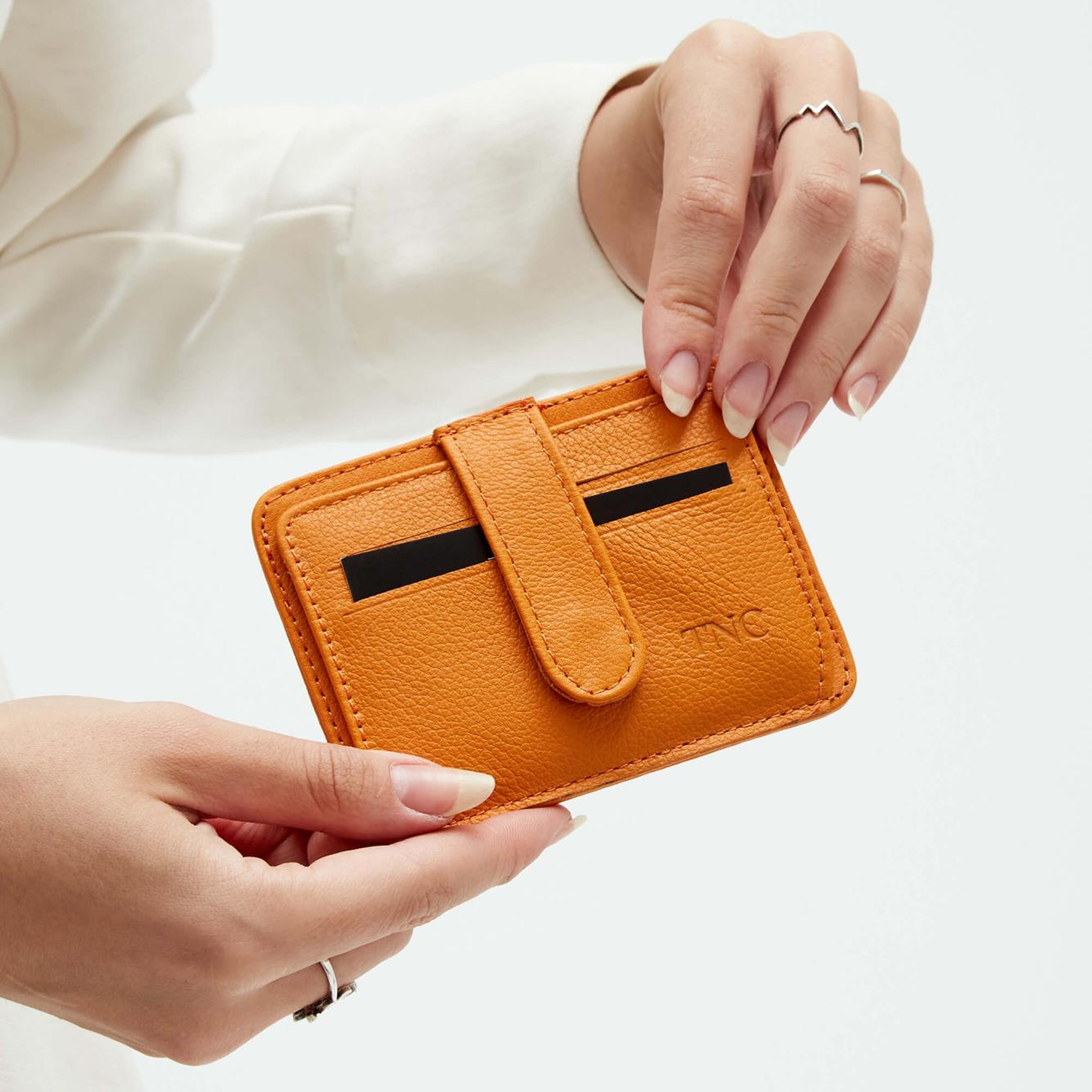 Tamer Tanca Unisex  Hakiki Deri Vizon Kartlık