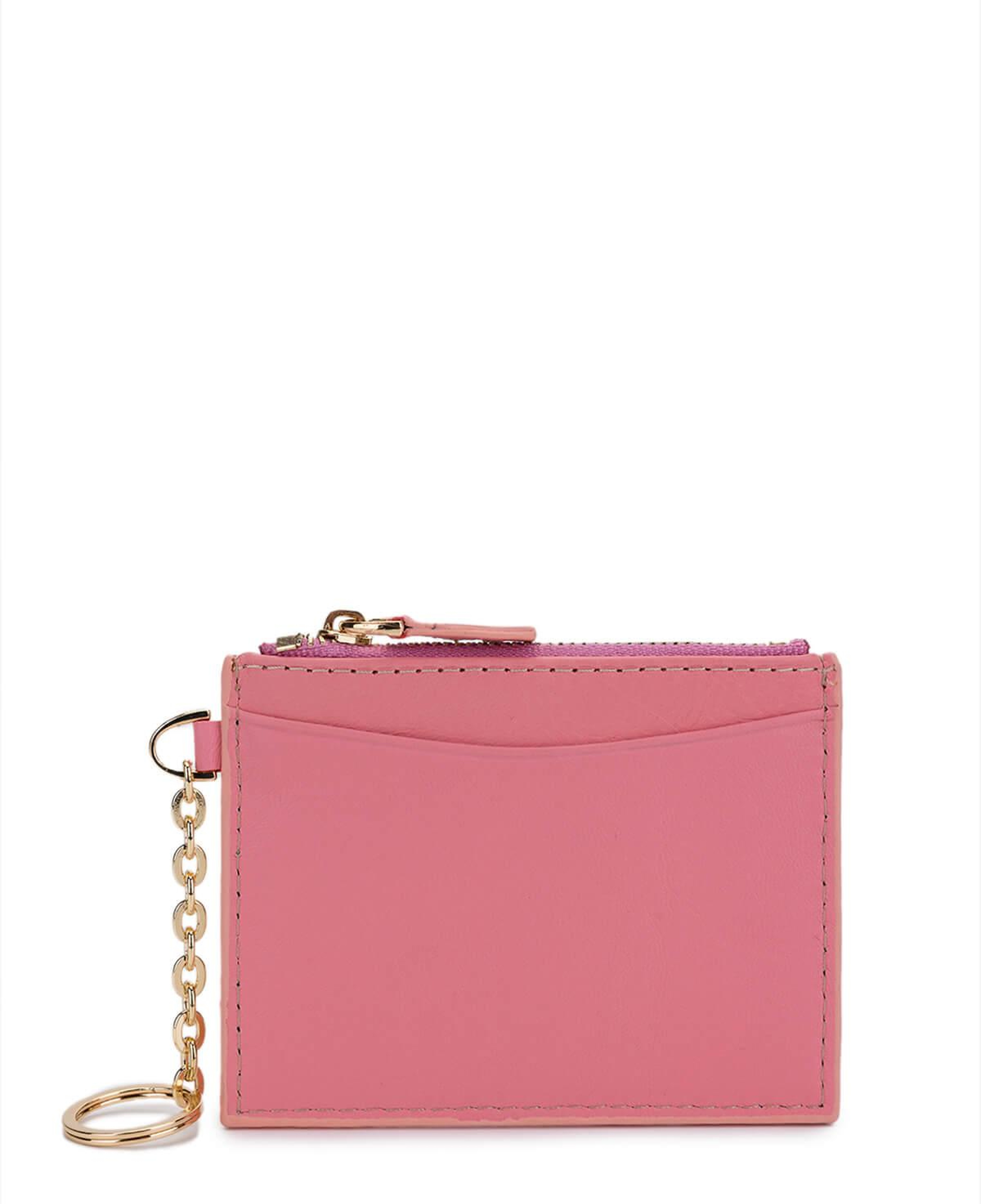 Tamer Tanca Unisex Hakiki Deri Pembe Kartlık