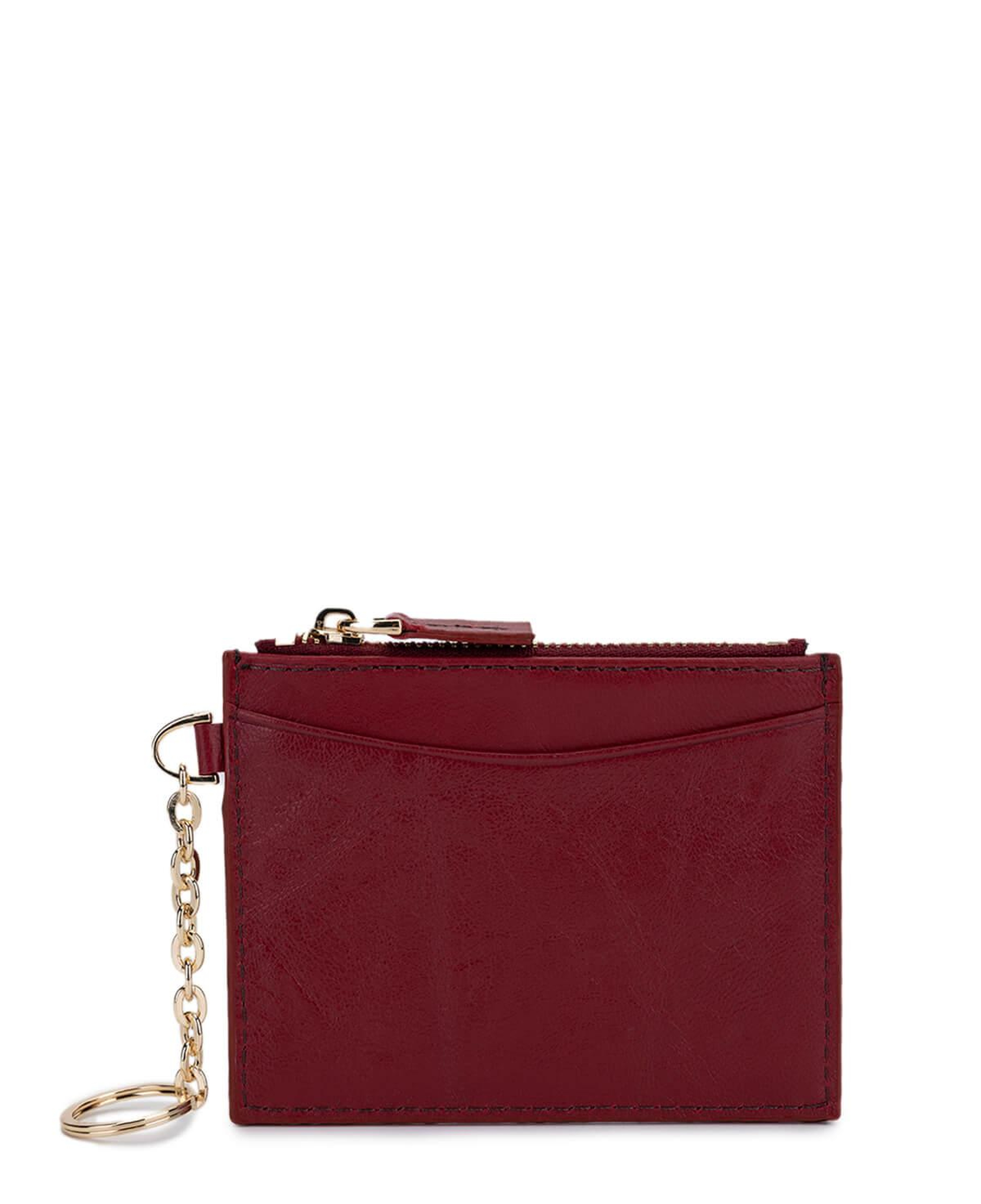 Tamer Tanca Unisex Hakiki Deri Bordo Kartlık