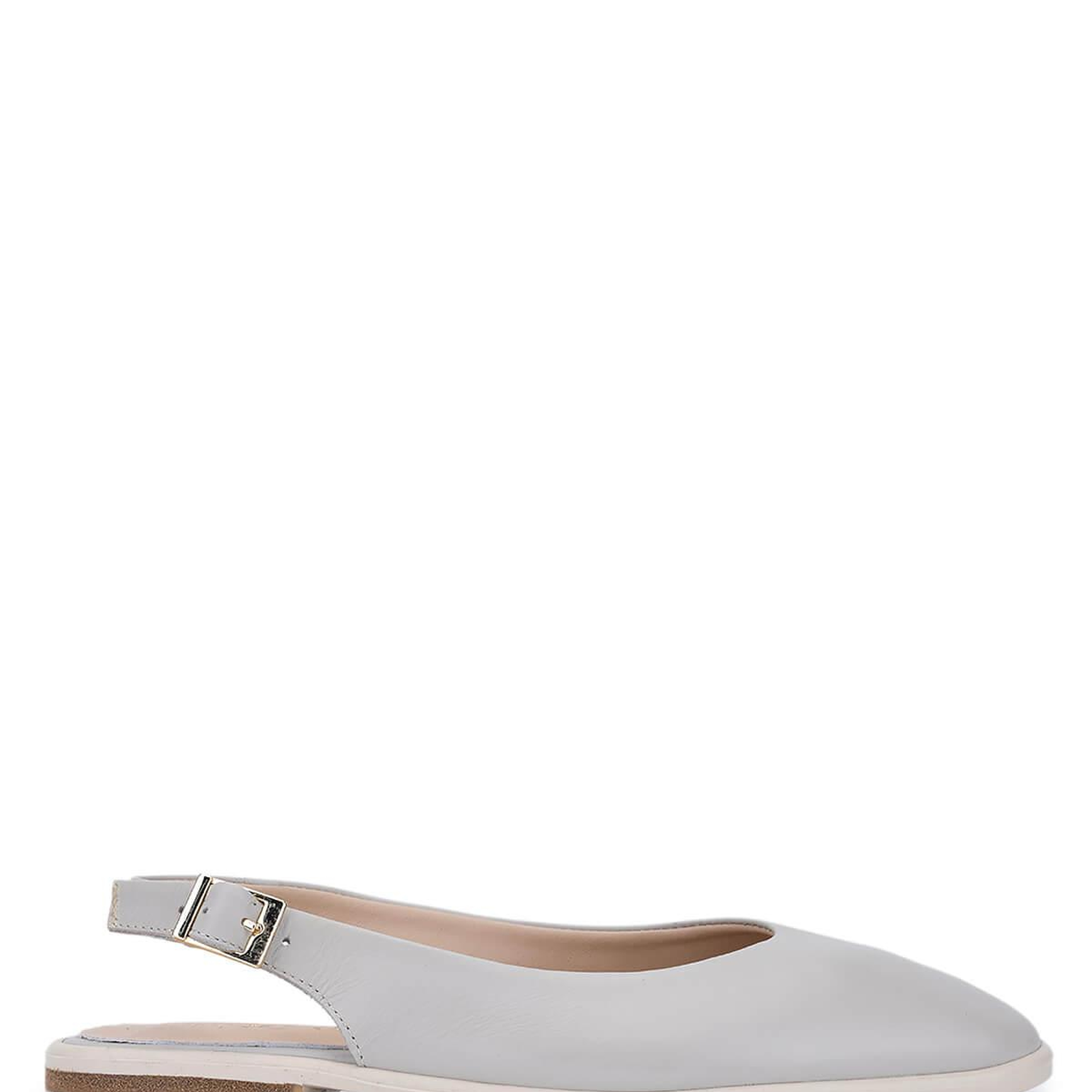 Tamer Tanca Kadın Hakiki Deri Bej Babet Ayakkabı