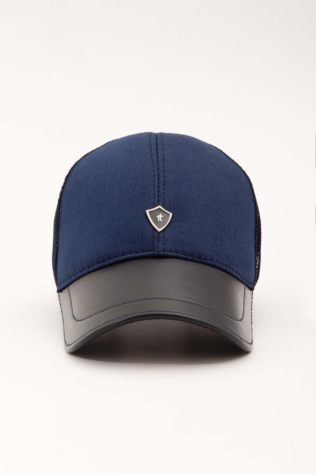 Tamer Tanca Erkek Kumaş Lacivert Şapka