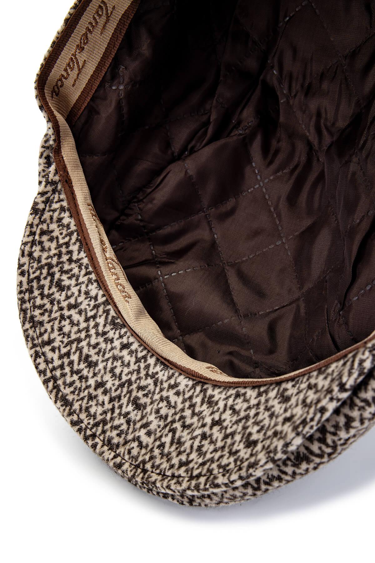 Tamer Tanca Erkek Tekstil Bej Şapka