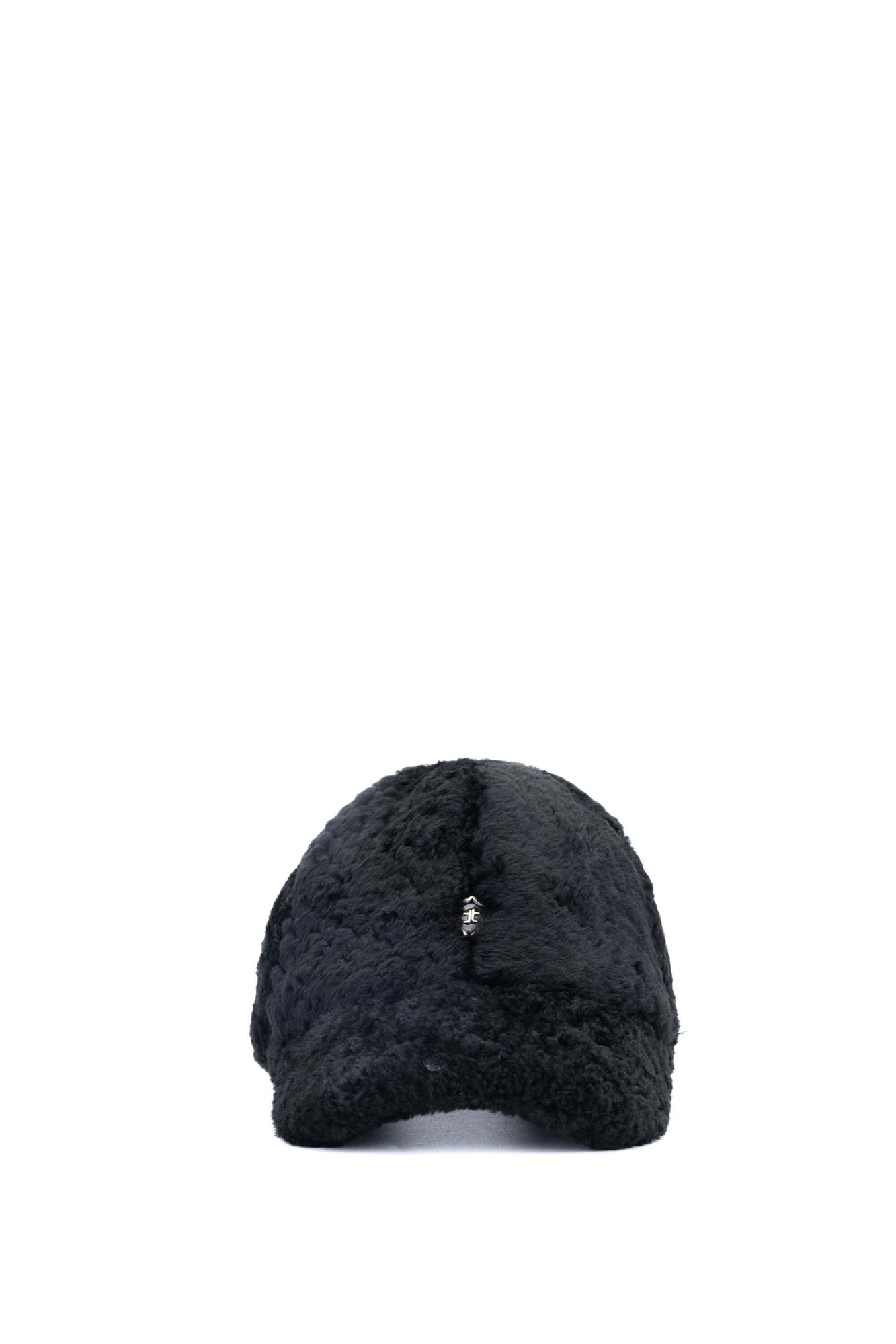 Tamer Tanca Unisex Kürk Siyah Şapka