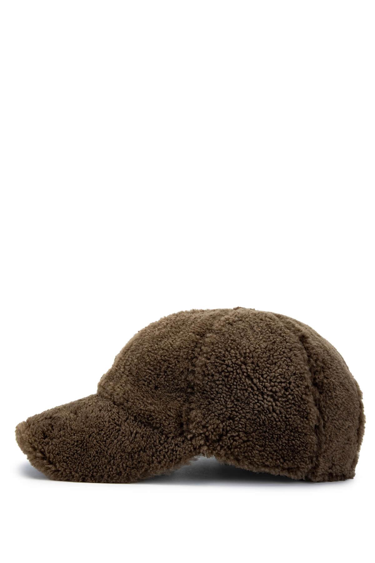 Tamer Tanca Unisex Kürk Kahverengi Şapka