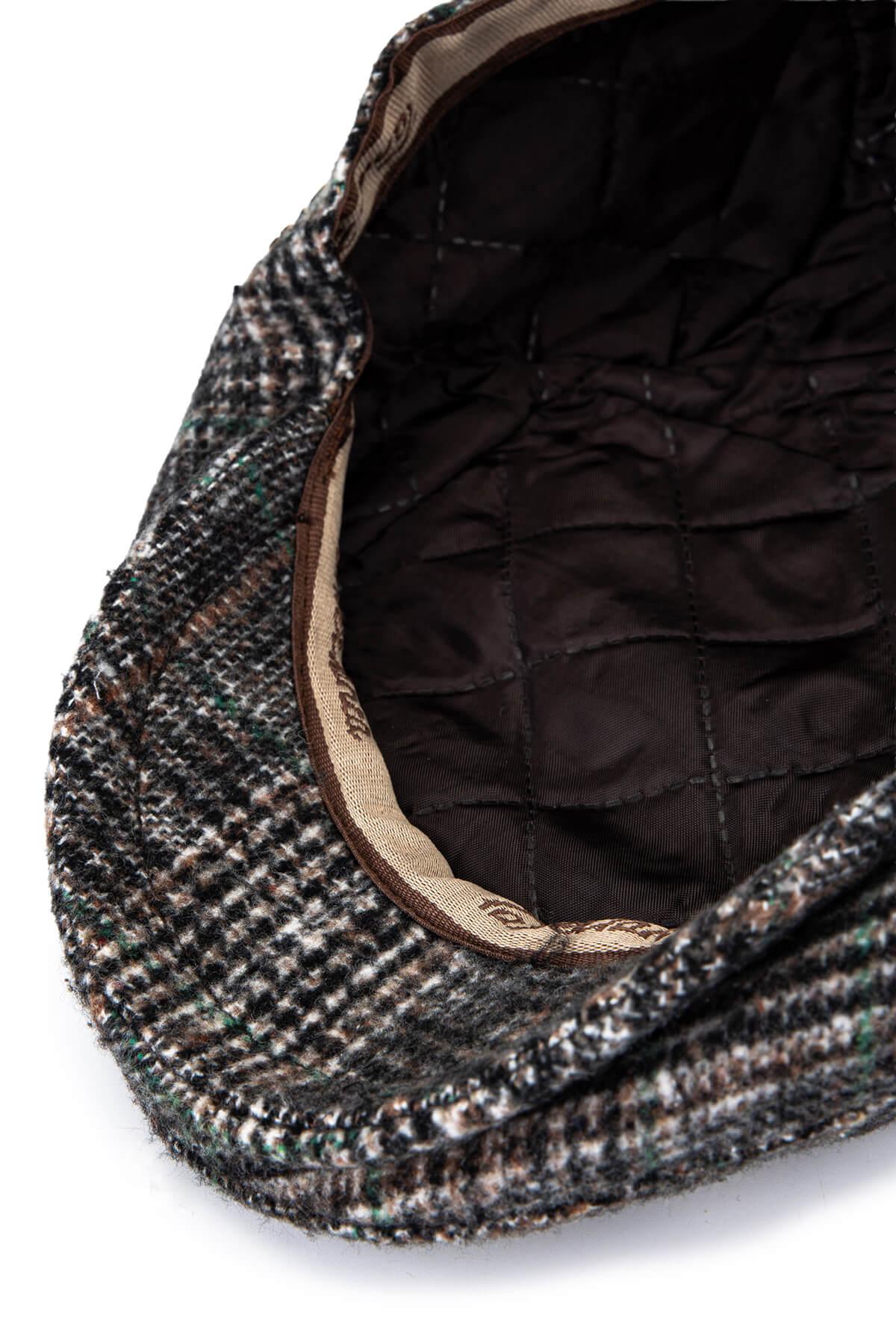 Tamer Tanca Erkek Tekstil Kahverengi London Şapka