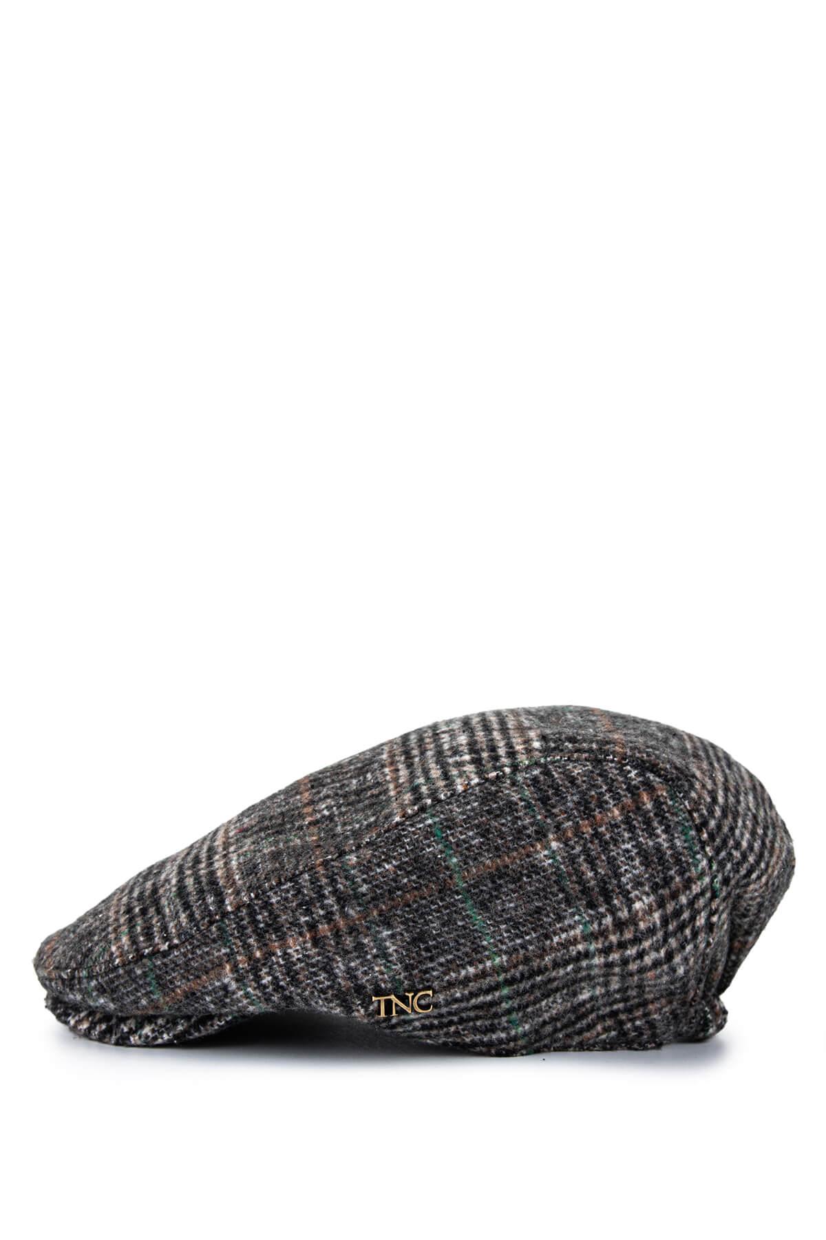 Tamer Tanca Erkek Tekstil Kahverengi London Şapka